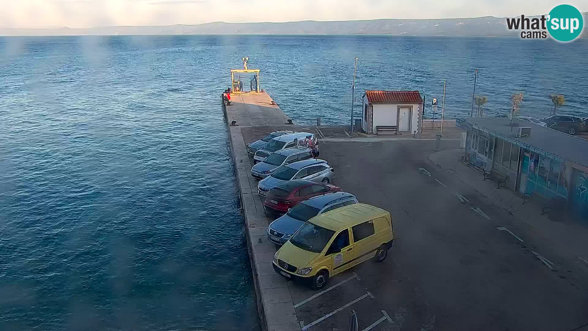 Webcam Bol centre-ville & marina – Vue en direct depuis Bol, île de Brač