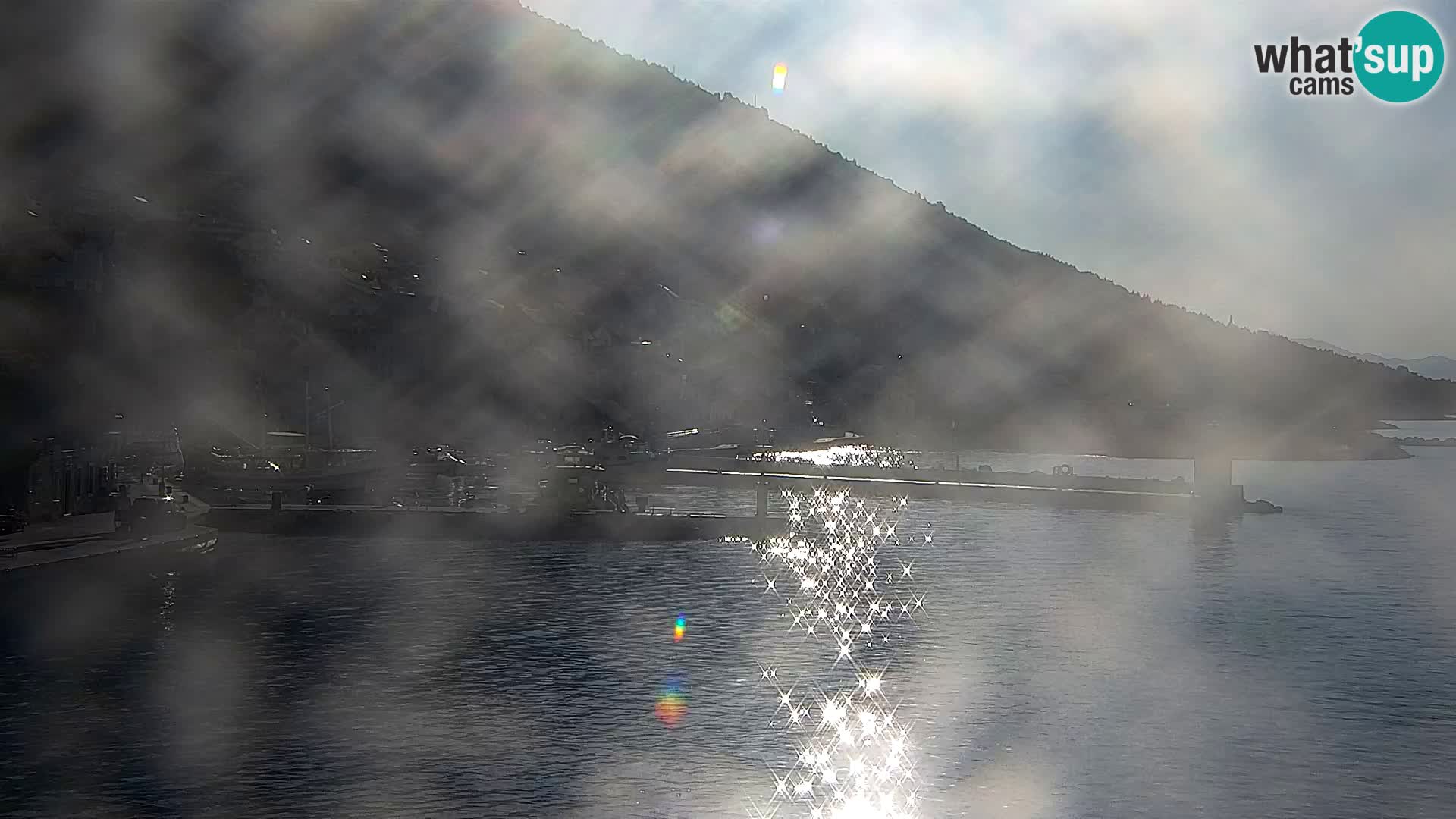 Webcam Bol centre-ville & marina – Vue en direct depuis Bol, île de Brač