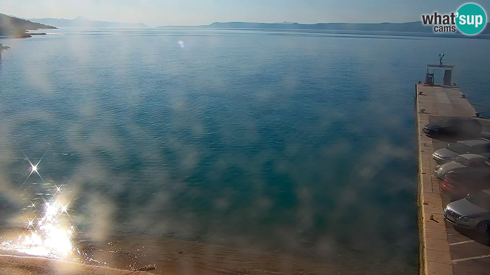 Webcam Bol Centre-Ville & Marina – Vue en direct depuis Bol, île de Brač