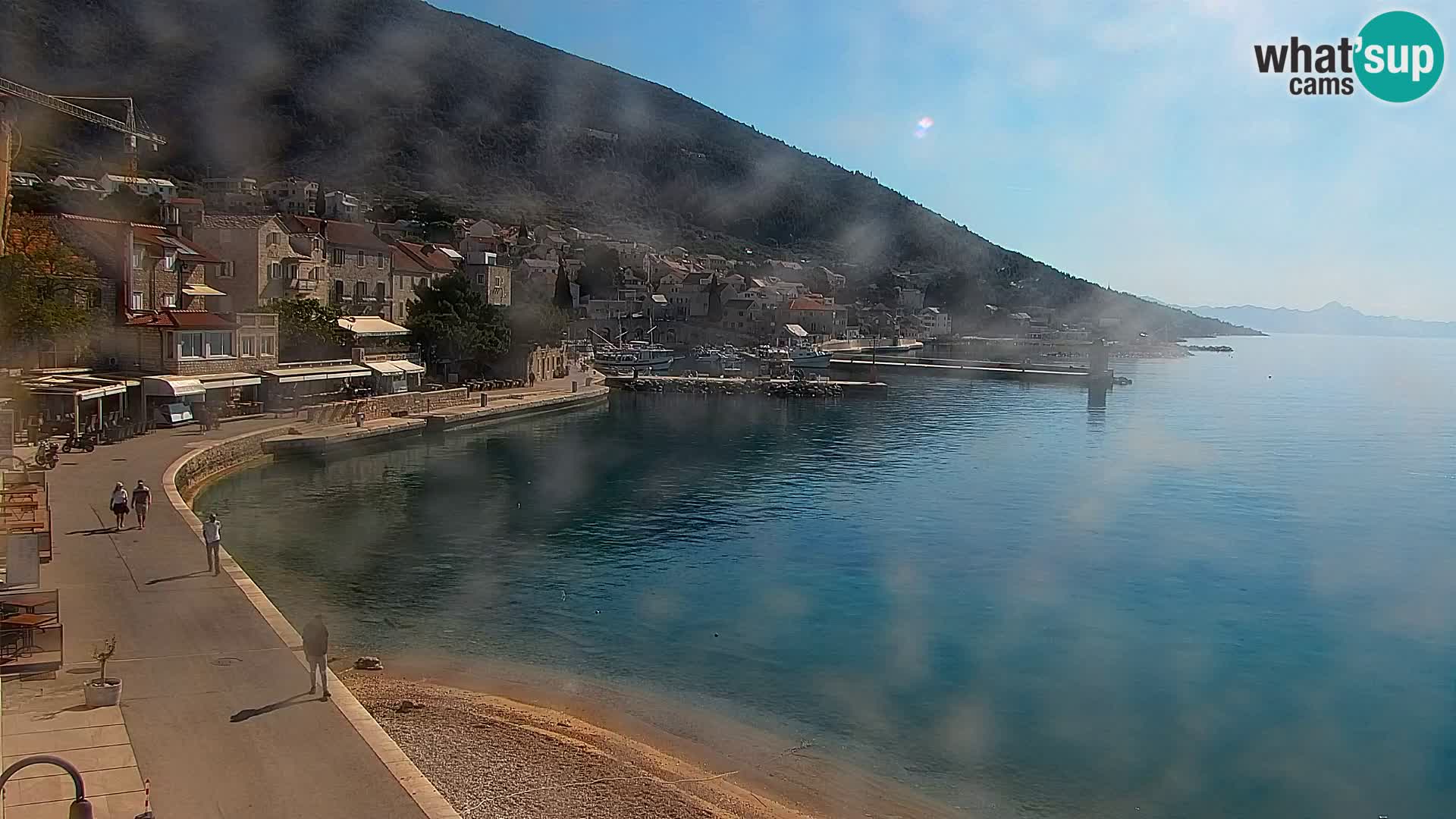 Webcam Bol Hafen & Ortszentrum – Liveblick aus Bol auf der Insel Brač