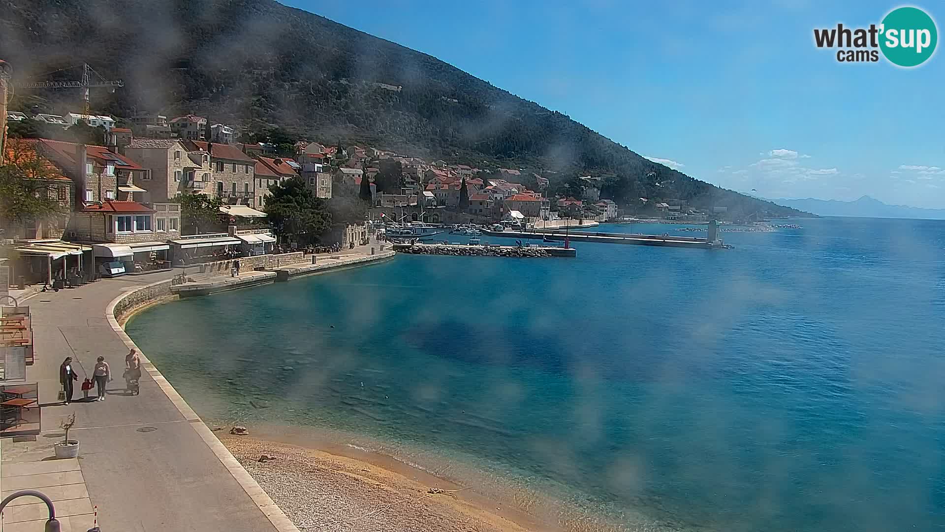 Webcam Bol Hafen & Ortszentrum – Liveblick aus Bol auf der Insel Brač