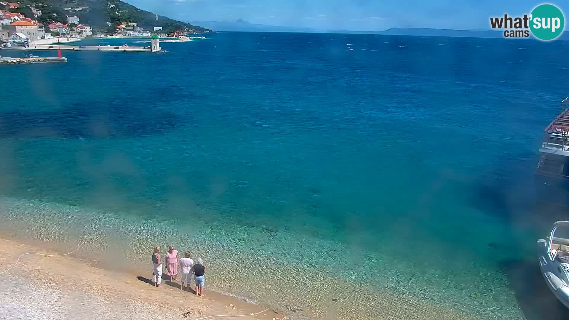 Webcam Bol Town Center & Marina – Live View from Bol, Brač
