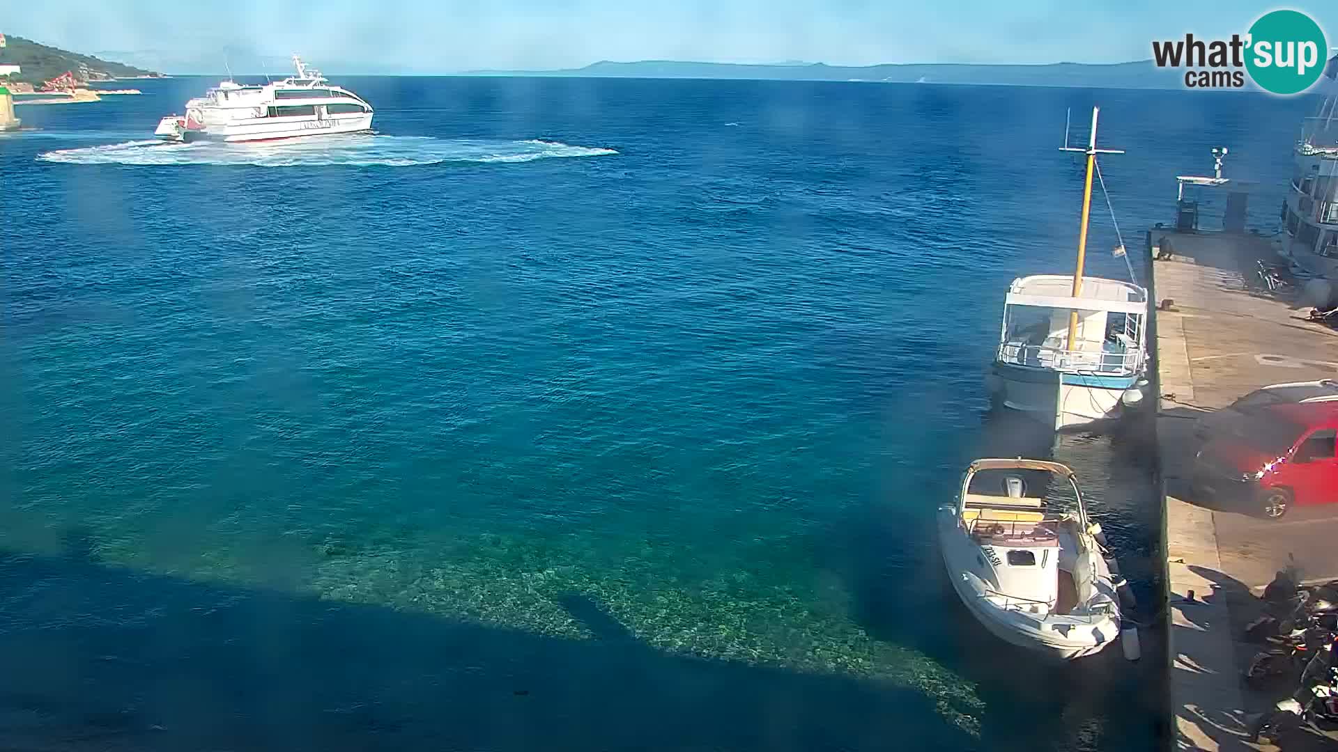 Webcam Bol Town Center & Marina – Live View from Bol, Brač