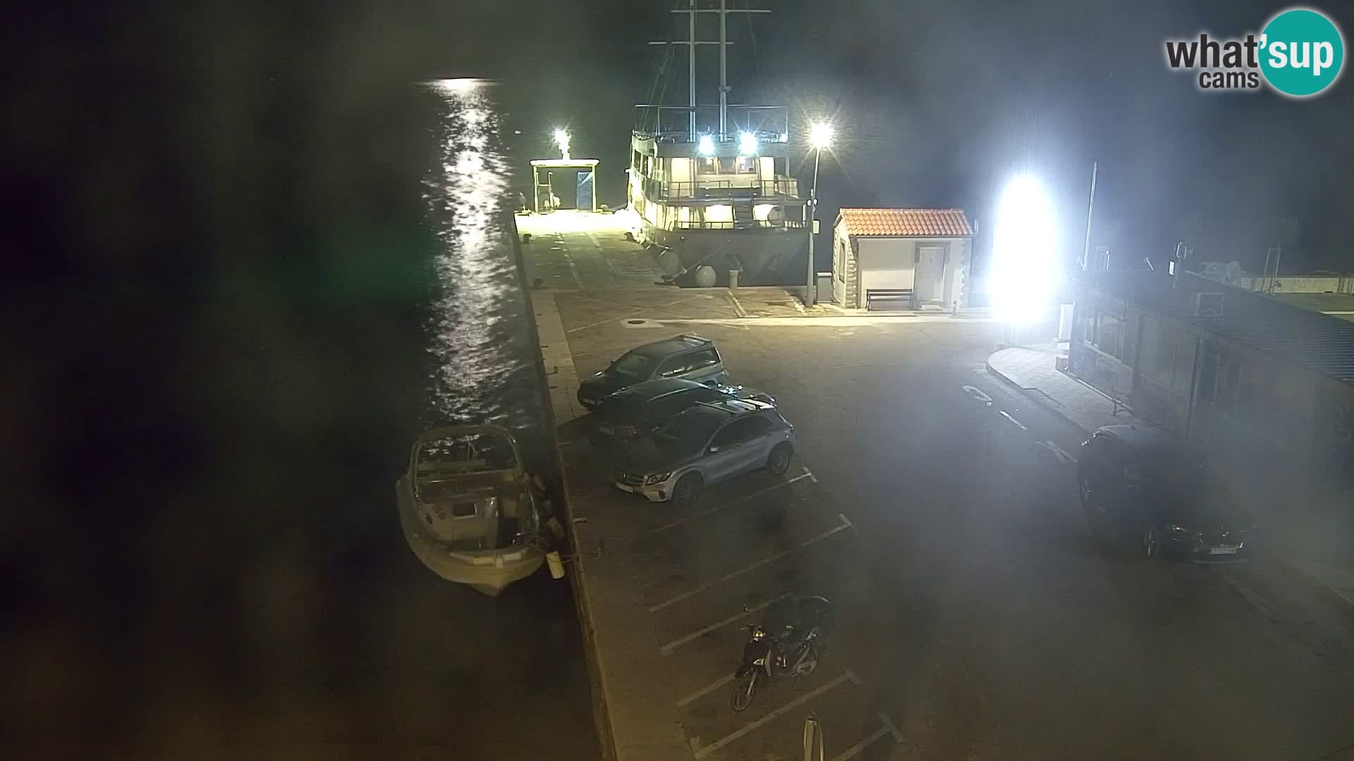 Webcam Bol centre-ville & marina – Vue en direct depuis Bol, île de Brač