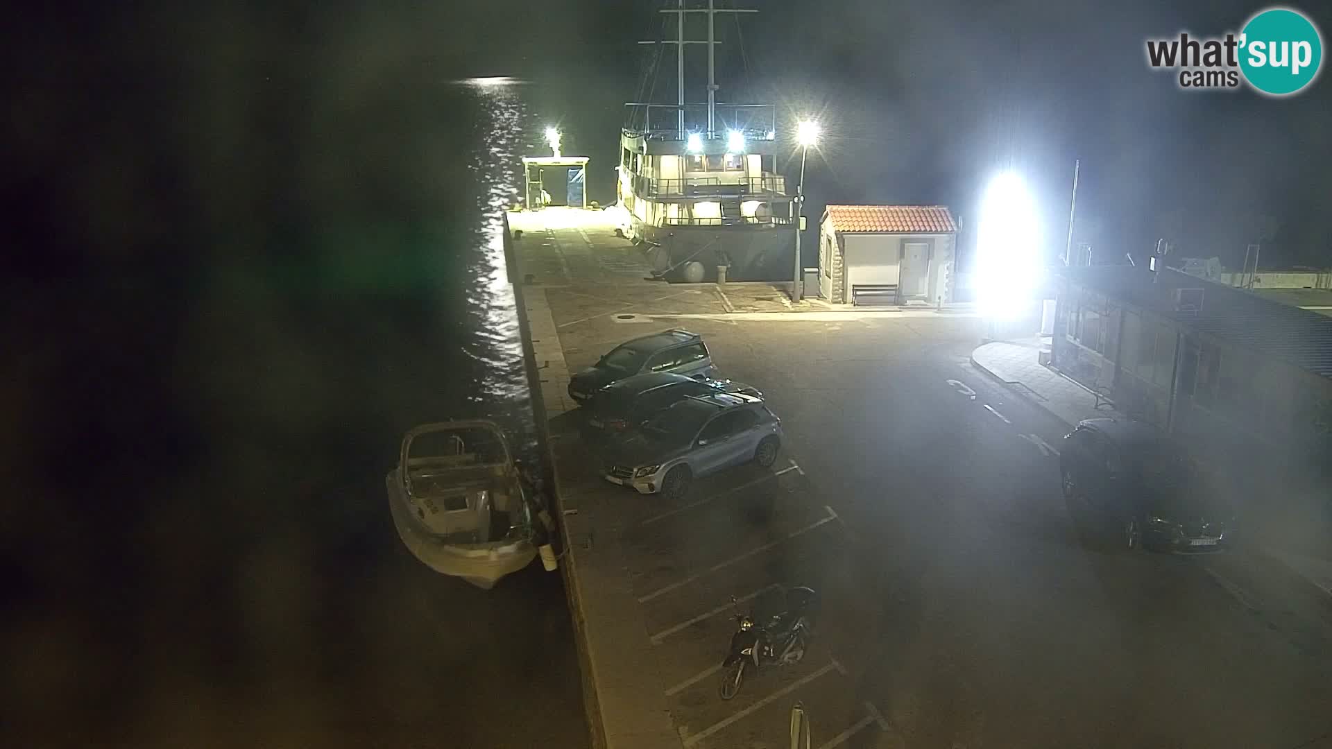 Webcam Bol Centre-Ville & Marina – Vue en direct depuis Bol, île de Brač