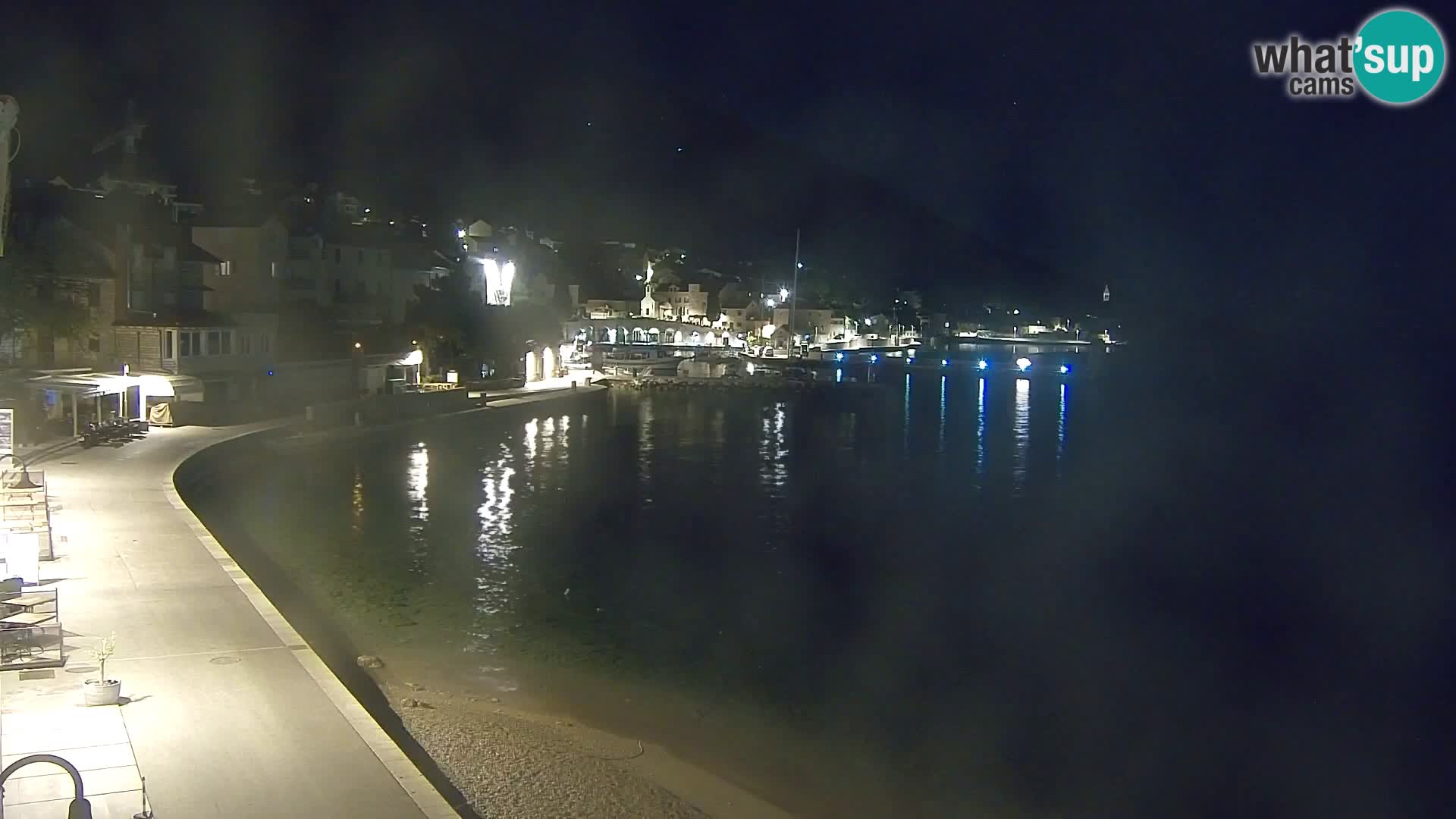Webcam Bol centre-ville & marina – Vue en direct depuis Bol, île de Brač