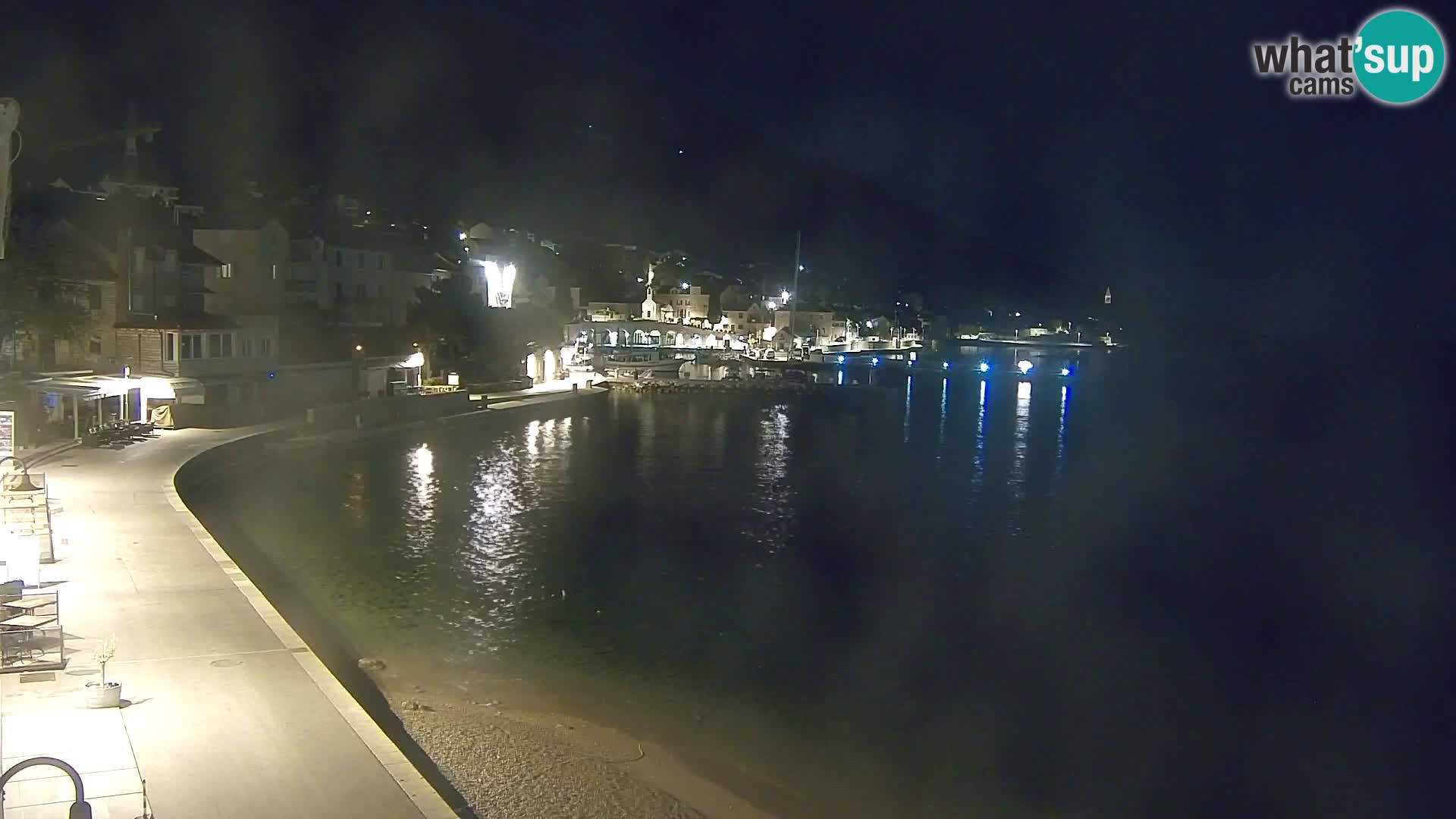 Webcam Bol Hafen & Ortszentrum – Liveblick aus Bol auf der Insel Brač