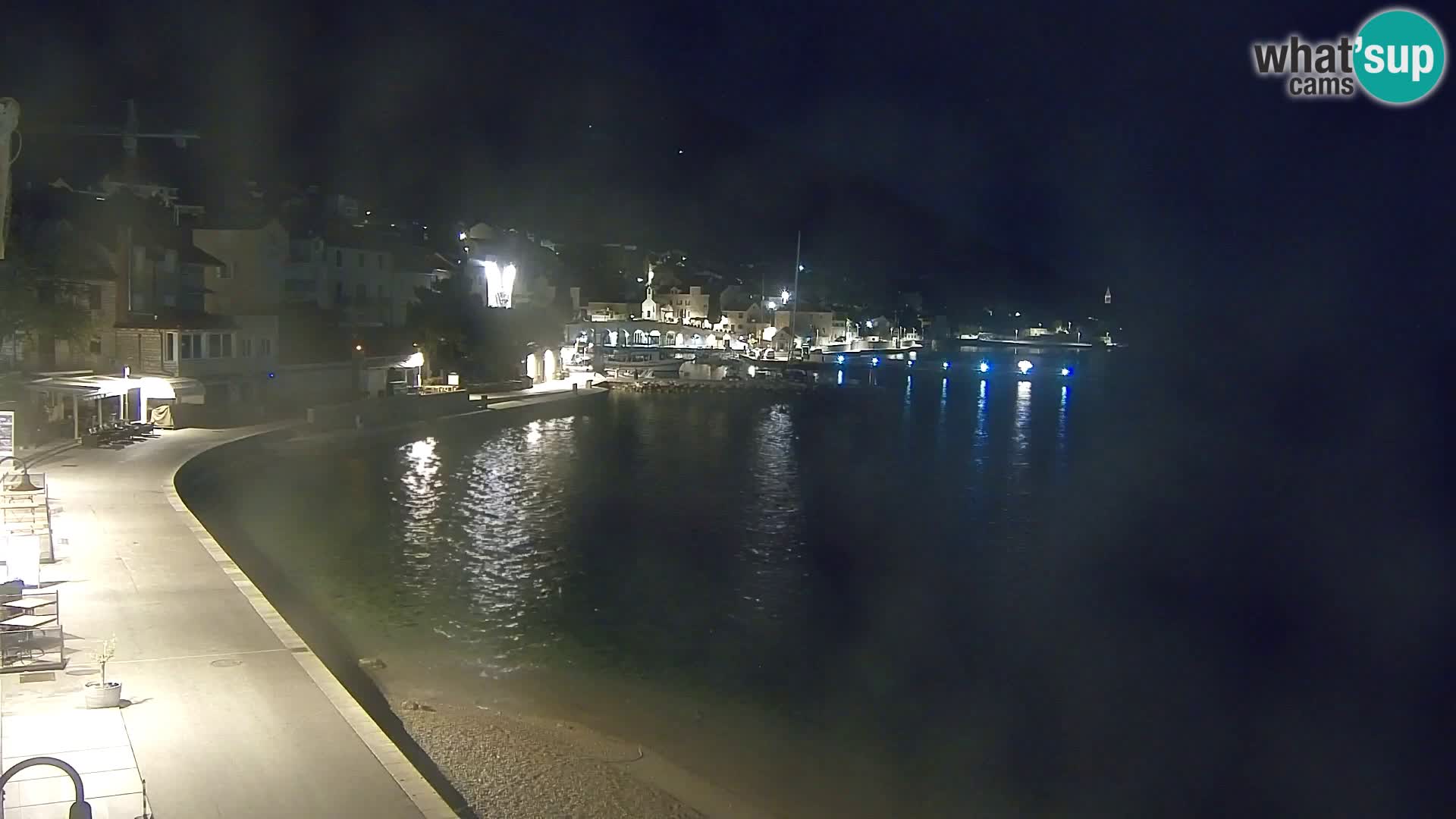 Webcam Bol Centre-Ville & Marina – Vue en direct depuis Bol, île de Brač