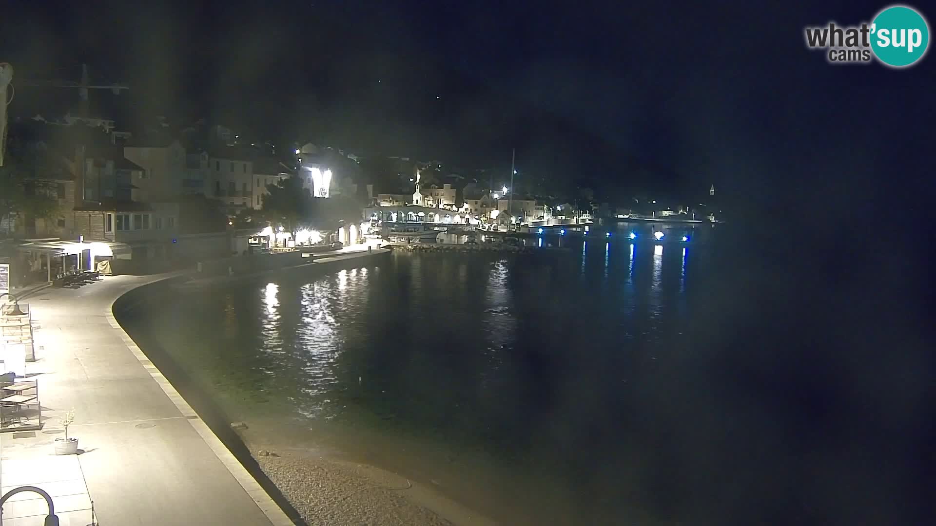 Webcam Bol Hafen & Ortszentrum – Liveblick aus Bol auf der Insel Brač