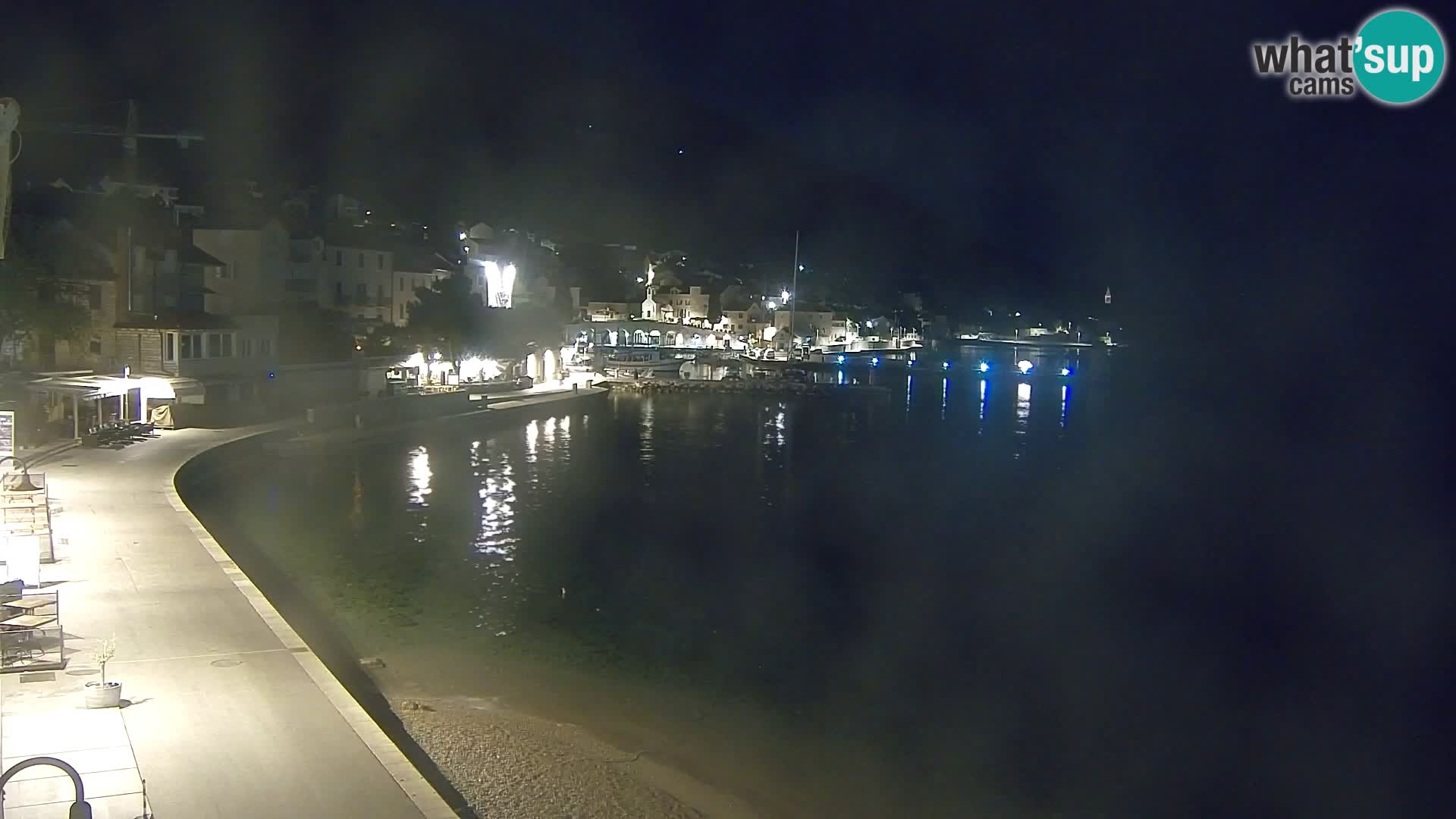 Webcam Bol Hafen & Ortszentrum – Liveblick aus Bol auf der Insel Brač