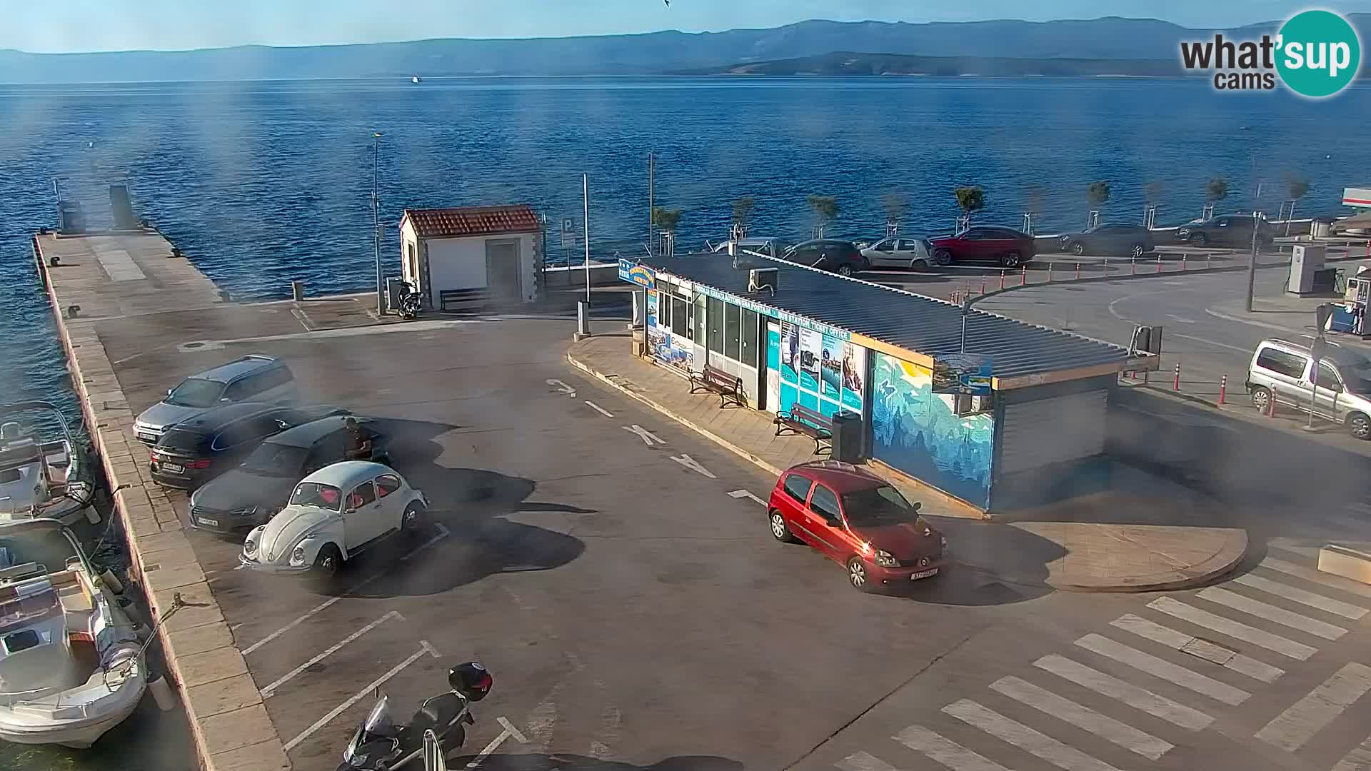 Webcam Bol Centre-Ville & Marina – Vue en direct depuis Bol, île de Brač