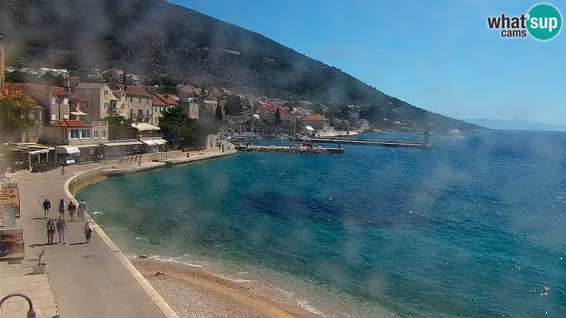 Webcam Bol Town Center & Marina – Live View from Bol, Brač