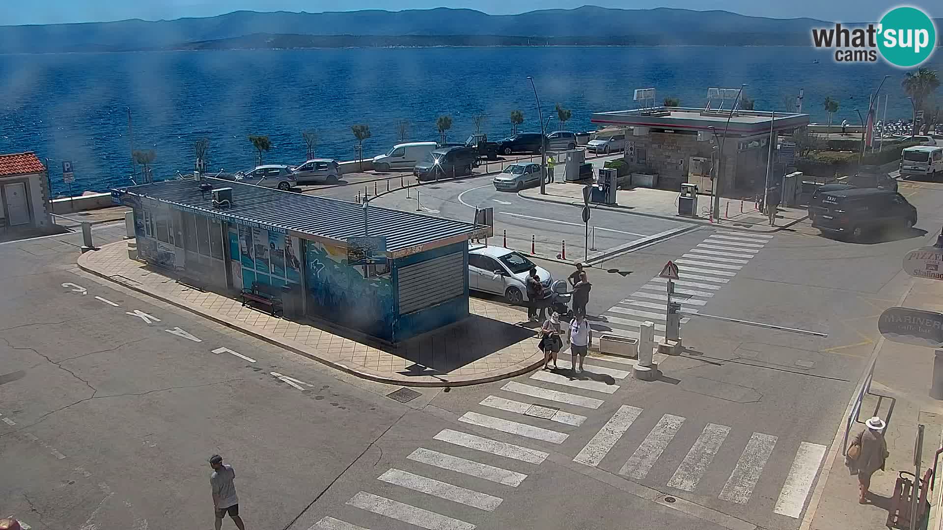 Webcam Bol Centre-Ville & Marina – Vue en direct depuis Bol, île de Brač