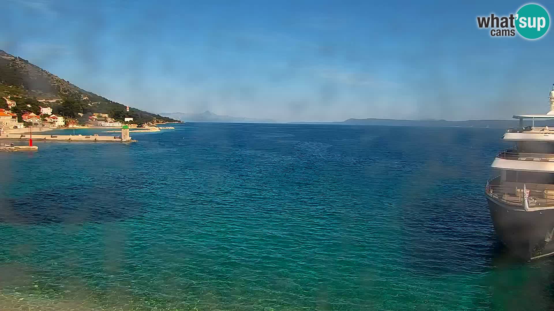 Webcam Bol Town Center & Marina – Live View from Bol, Brač