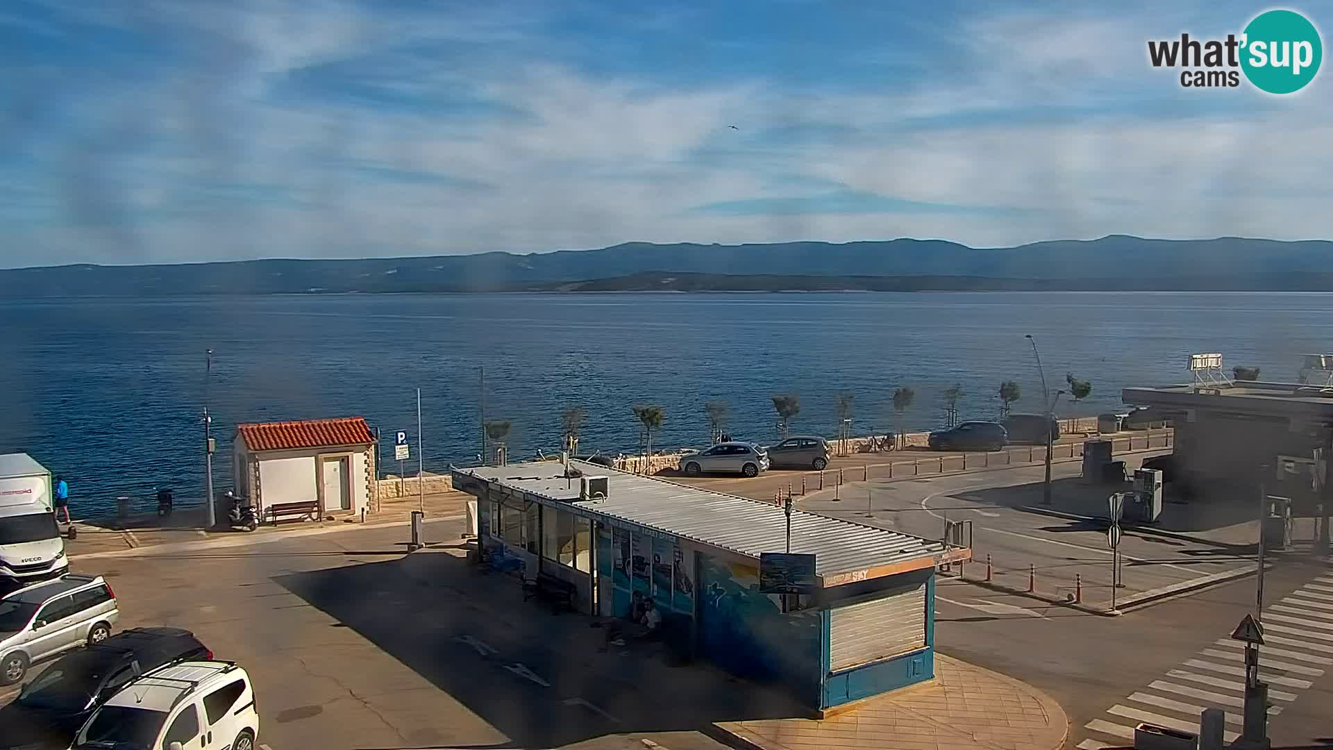 Webcam Bol Hafen & Ortszentrum – Liveblick aus Bol auf der Insel Brač