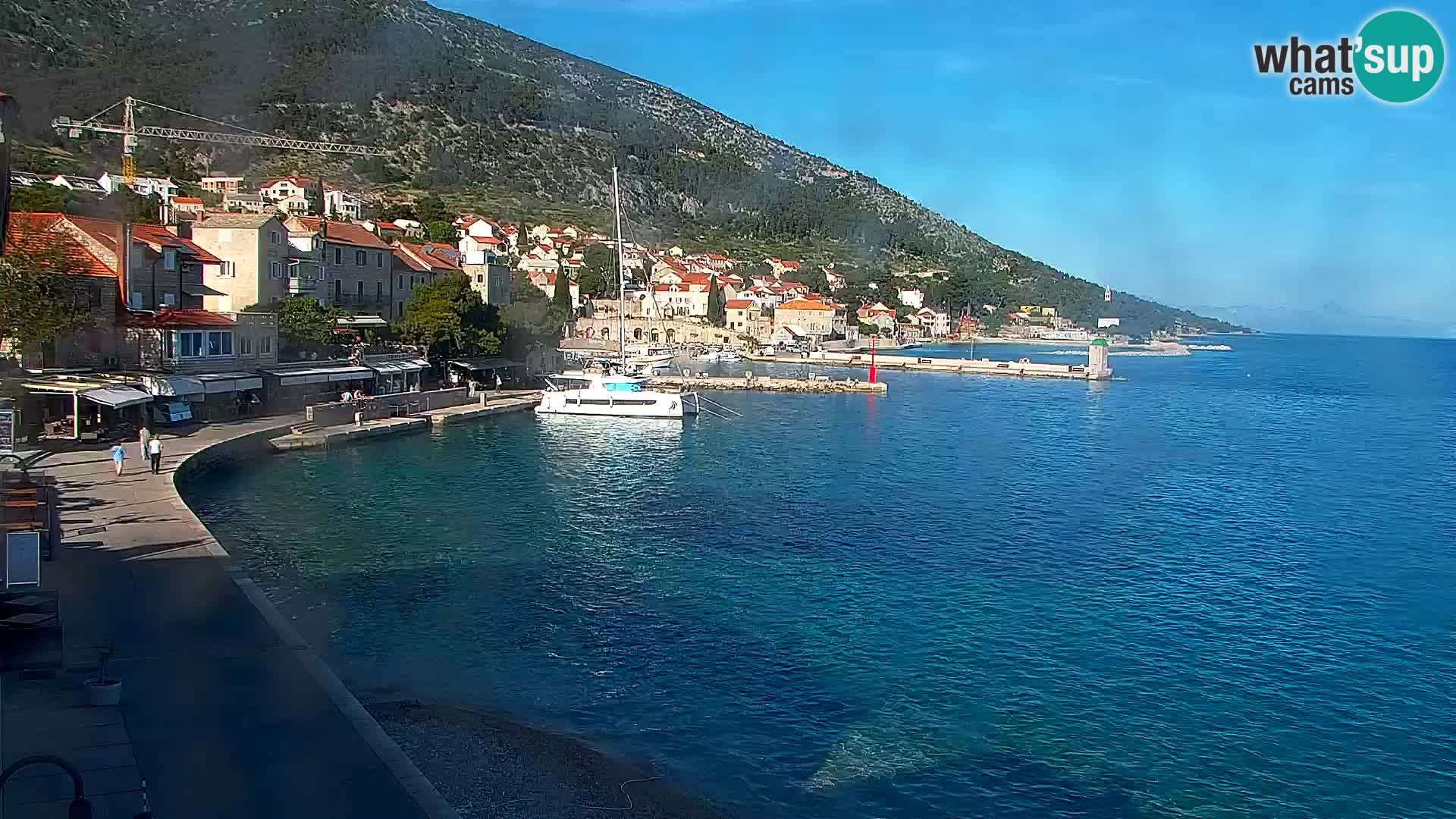 Webcam Bol Town Center & Marina – Live View from Bol, Brač