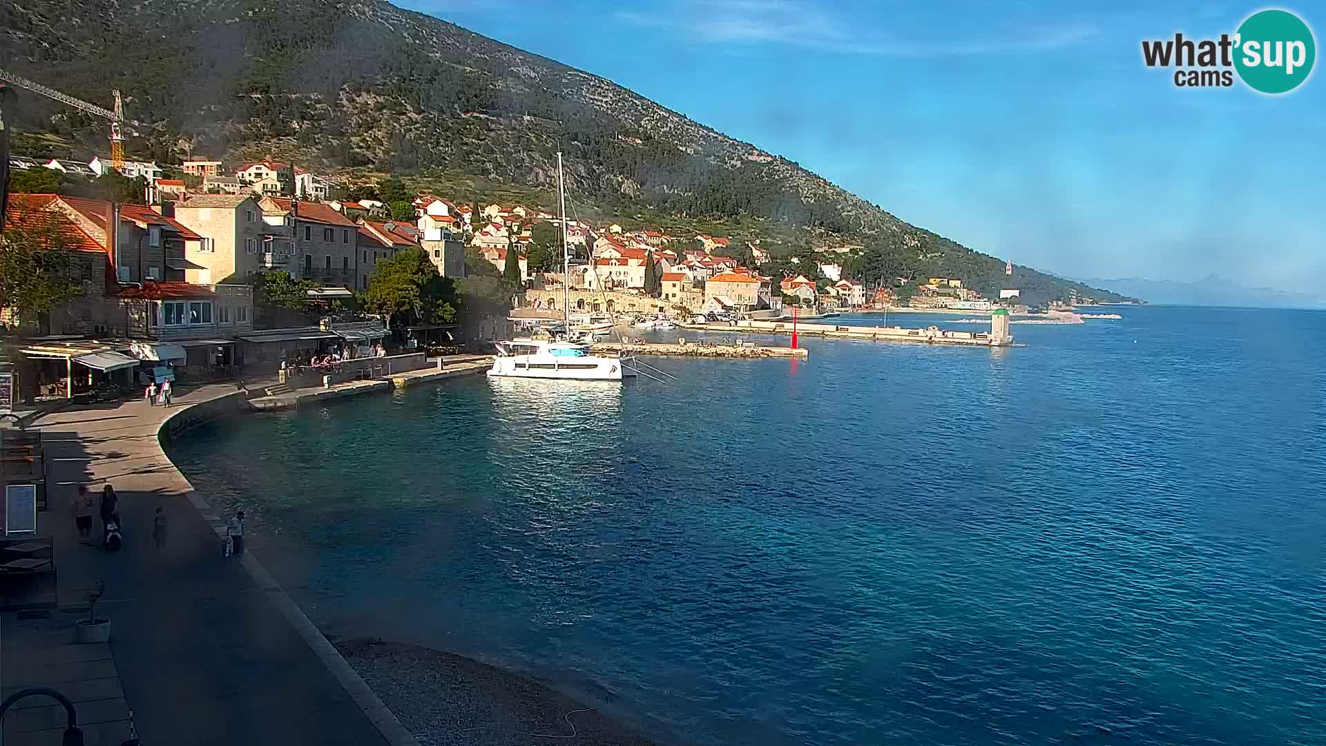 Webcam Bol Town Center & Marina – Live View from Bol, Brač