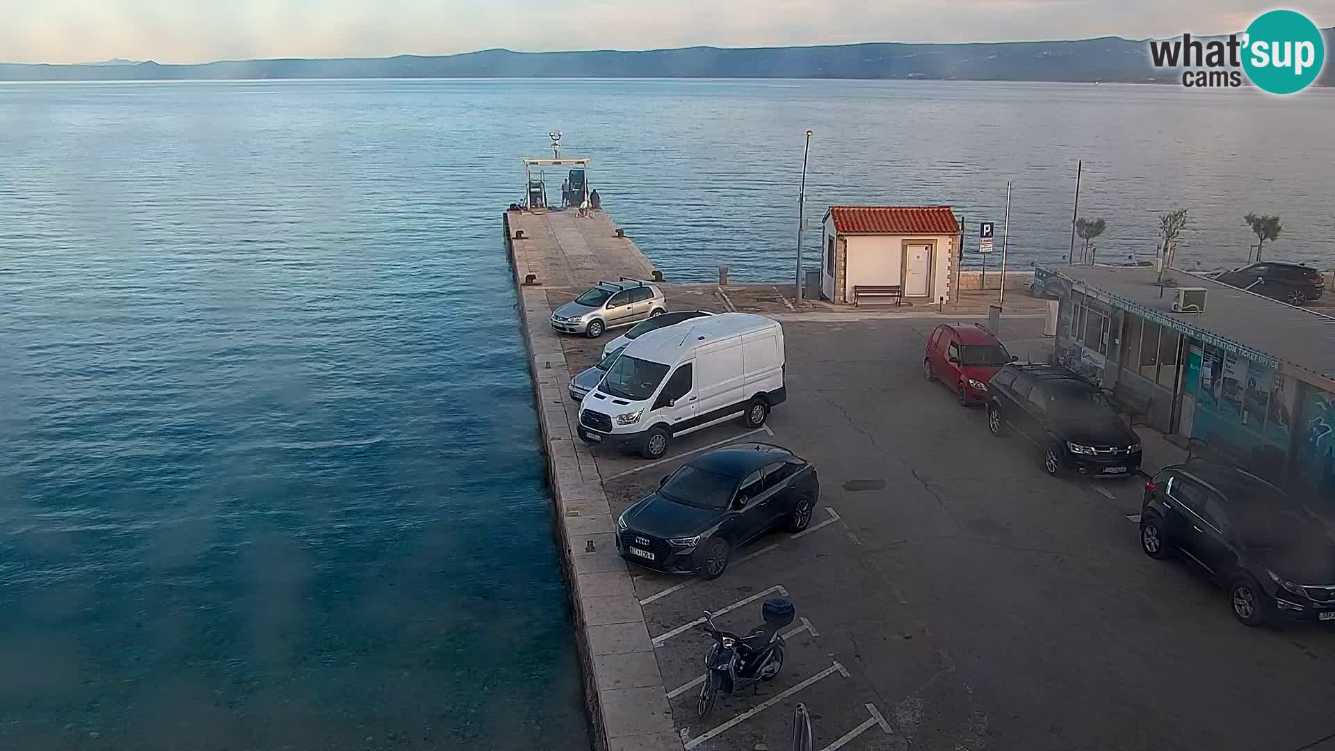 Webcam Bol centre-ville & marina – Vue en direct depuis Bol, île de Brač