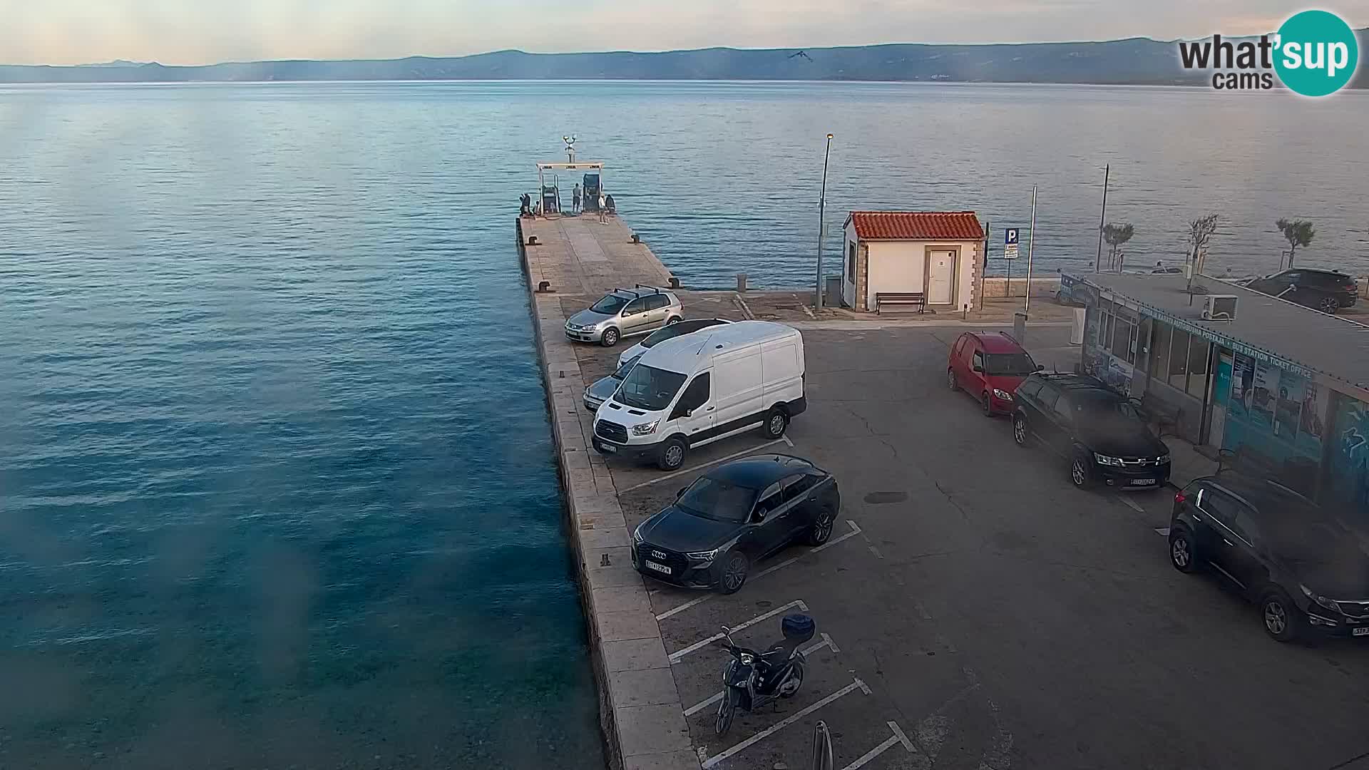 Webcam Bol Centre-Ville & Marina – Vue en direct depuis Bol, île de Brač