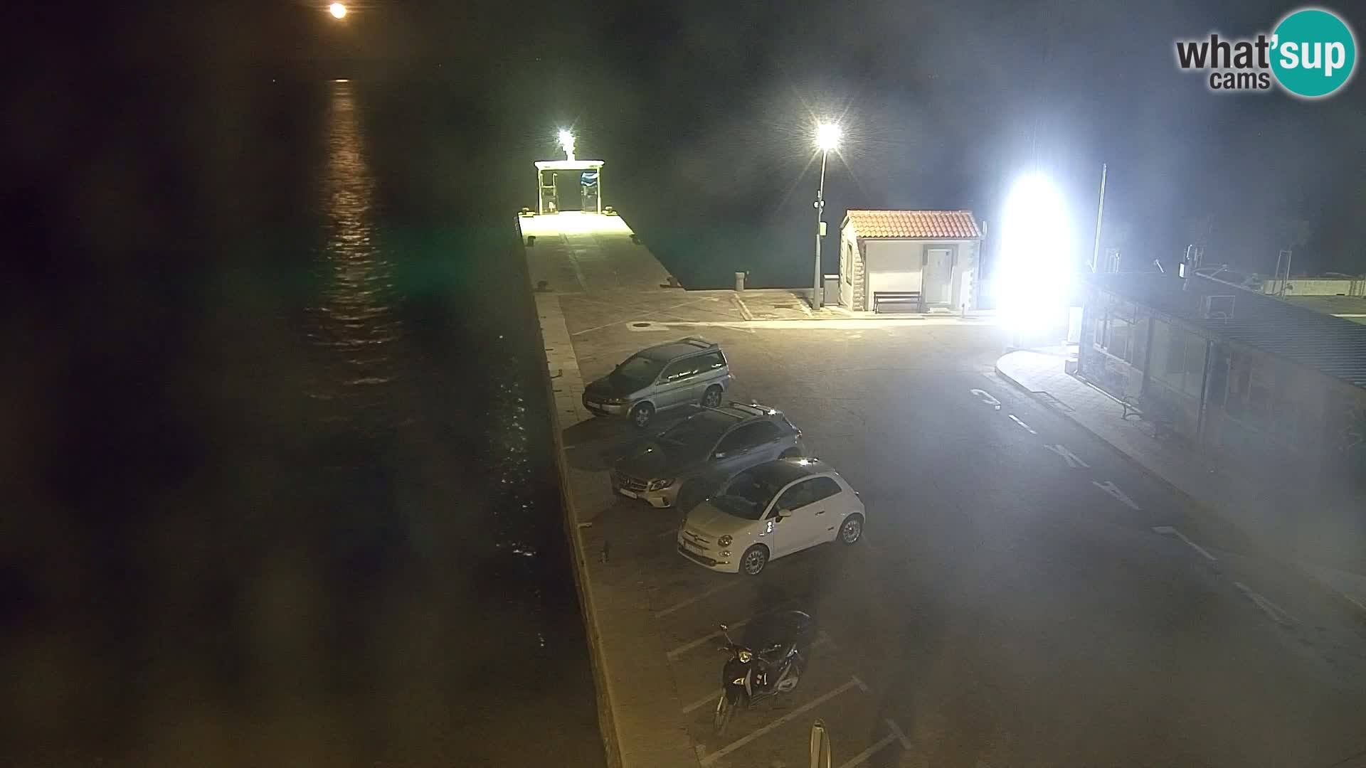 Webcam Bol Centro e Marina – Vista live dal porto di Bol