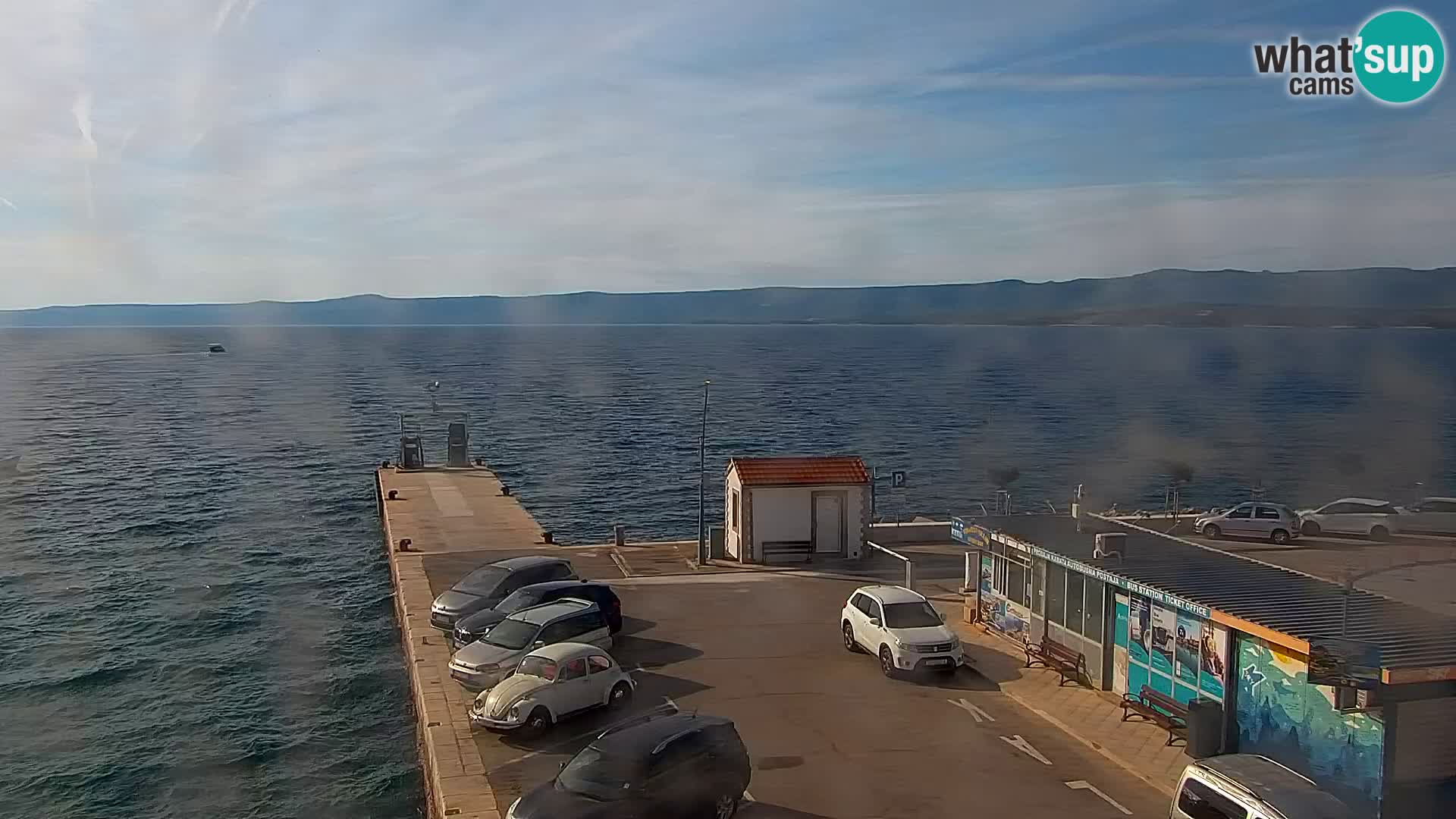 Webcam Bol Centre-Ville & Marina – Vue en direct depuis Bol, île de Brač