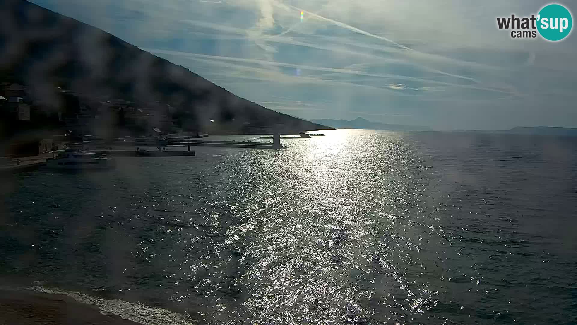 Webcam Bol Centro e Marina – Vista live dal porto di Bol