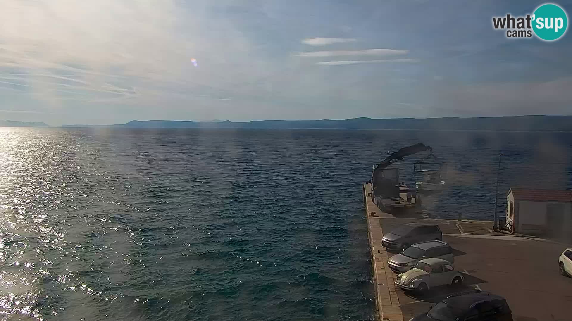 Webcam Bol Centre-Ville & Marina – Vue en direct depuis Bol, île de Brač