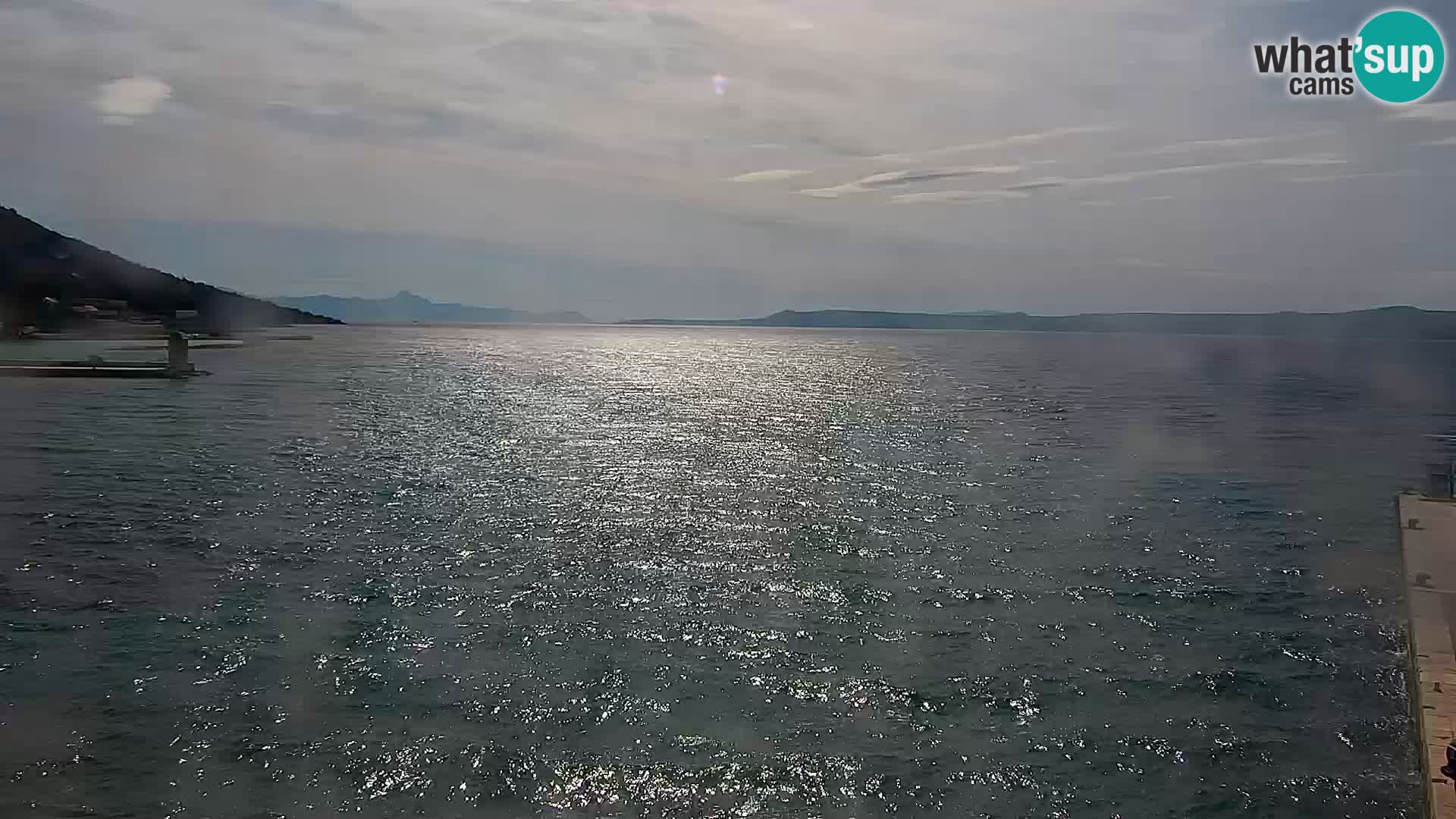 Webcam Bol centre-ville & marina – Vue en direct depuis Bol, île de Brač