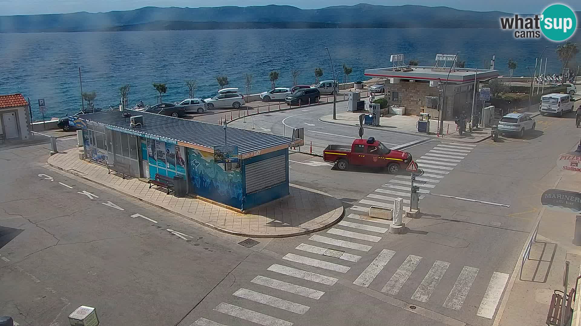 Webcam Bol Hafen & Ortszentrum – Liveblick aus Bol auf der Insel Brač