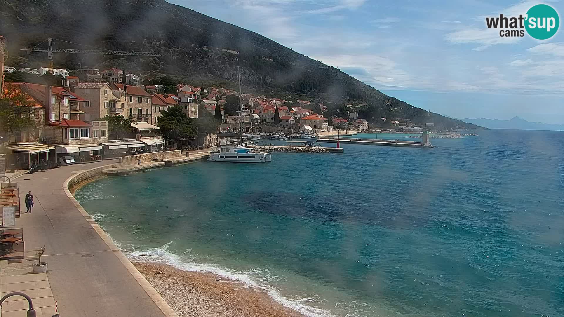 Webcam Bol Town Center & Marina – Live View from Bol, Brač