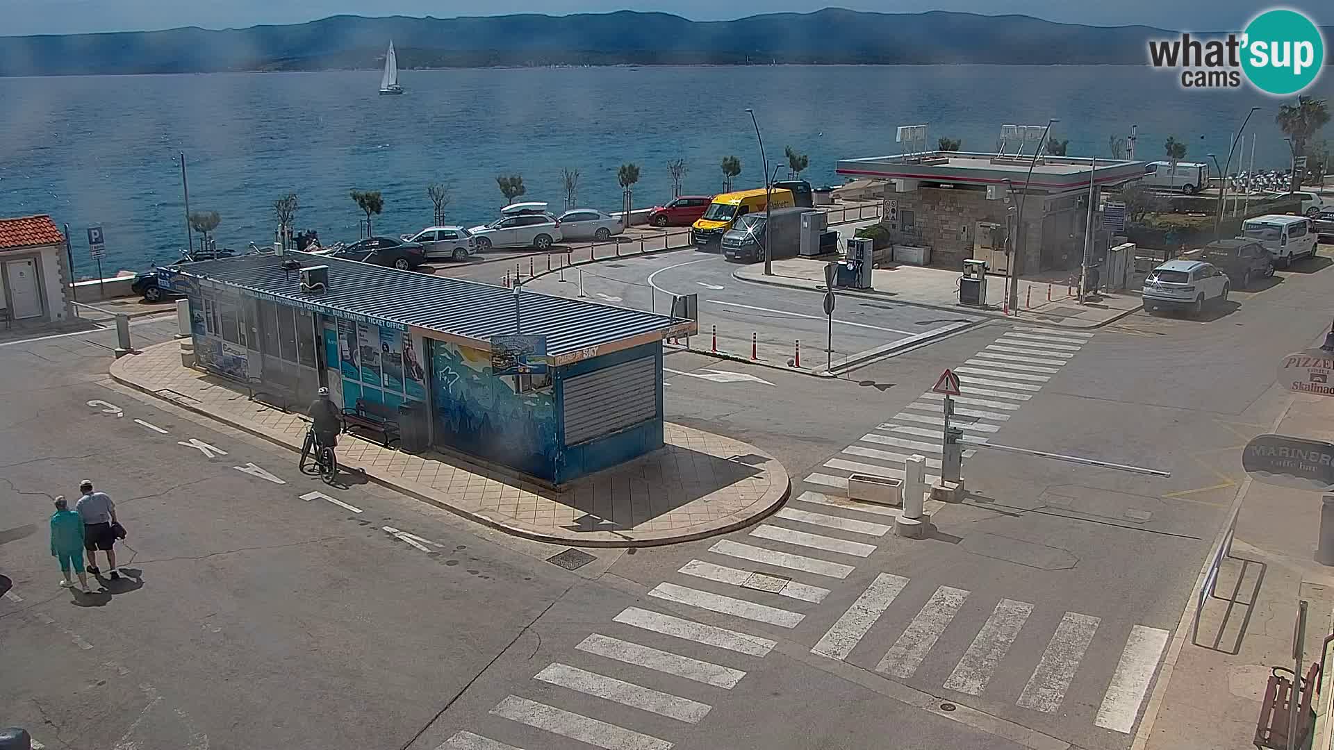 Webcam Bol Hafen & Ortszentrum – Liveblick aus Bol auf der Insel Brač