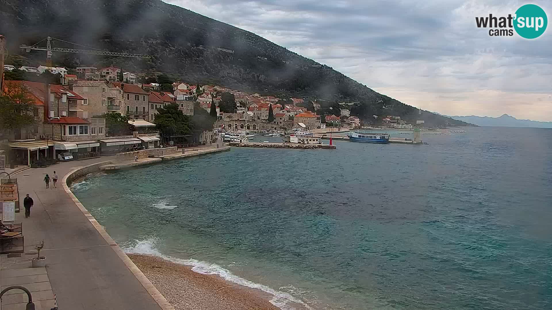 Webcam Bol Town Center & Marina – Live View from Bol, Brač