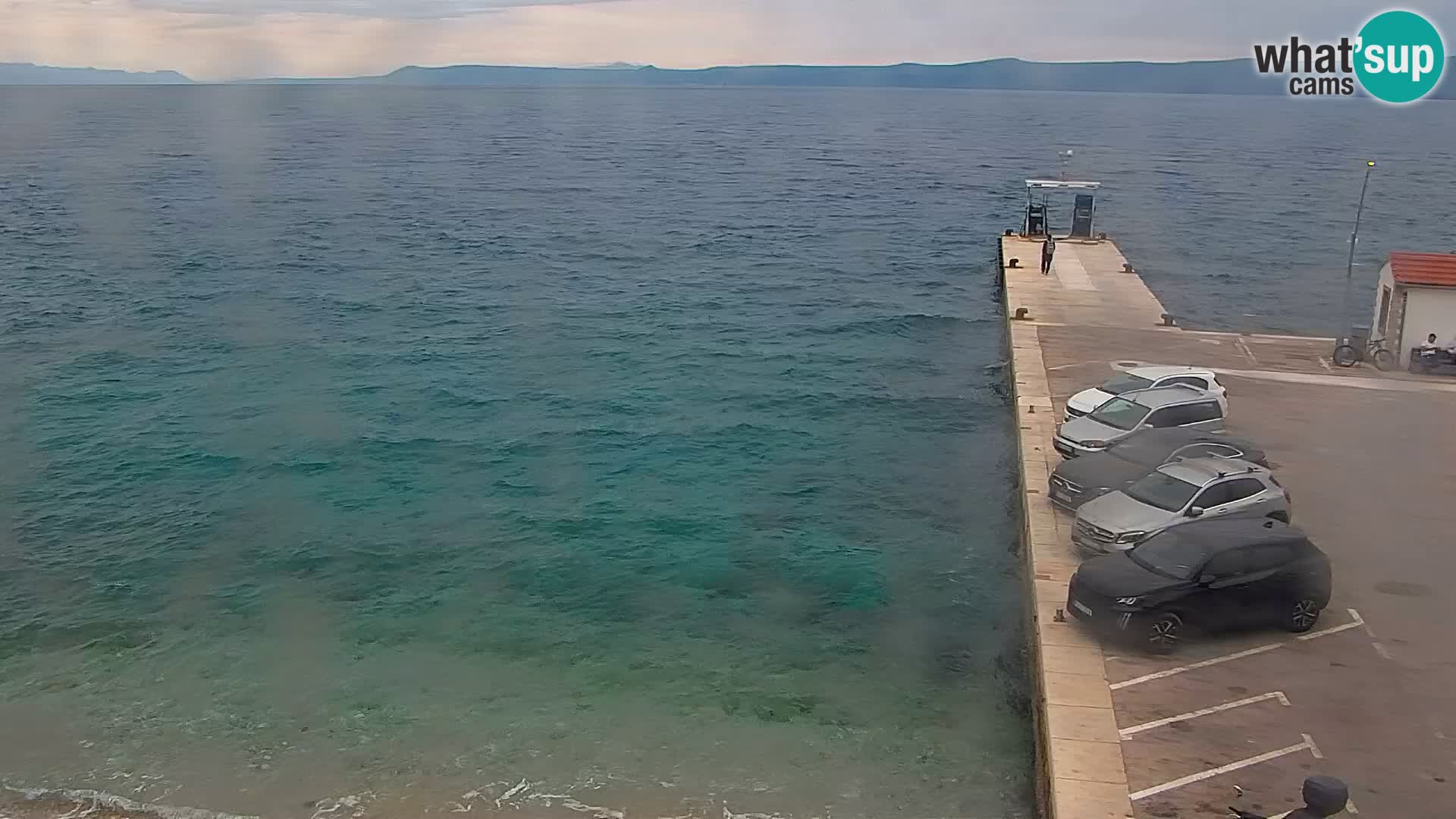 Webcam Bol Centre-Ville & Marina – Vue en direct depuis Bol, île de Brač