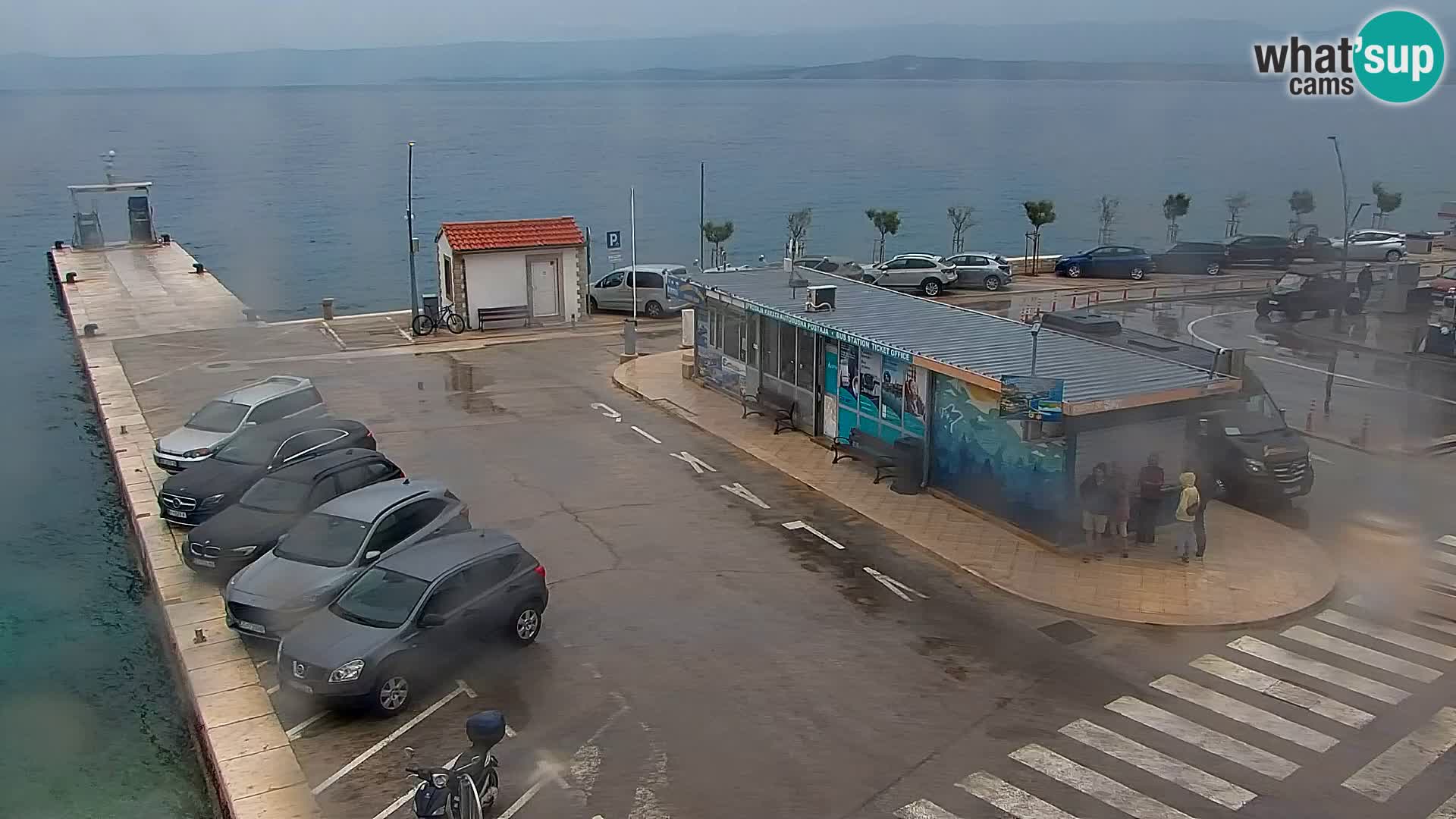 Webcam Bol centre-ville & marina – Vue en direct depuis Bol, île de Brač