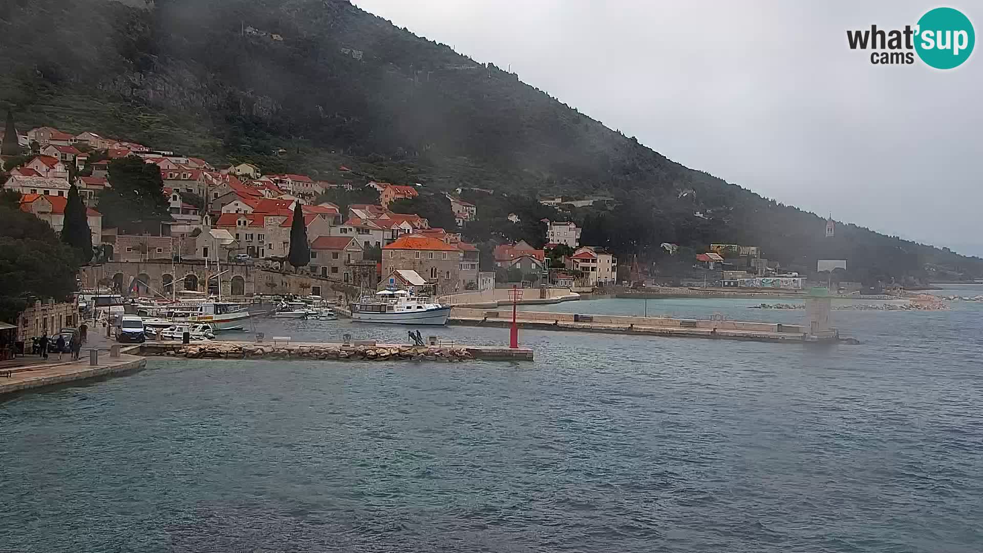 Webcam Bol Town Center & Marina – Live View from Bol, Brač