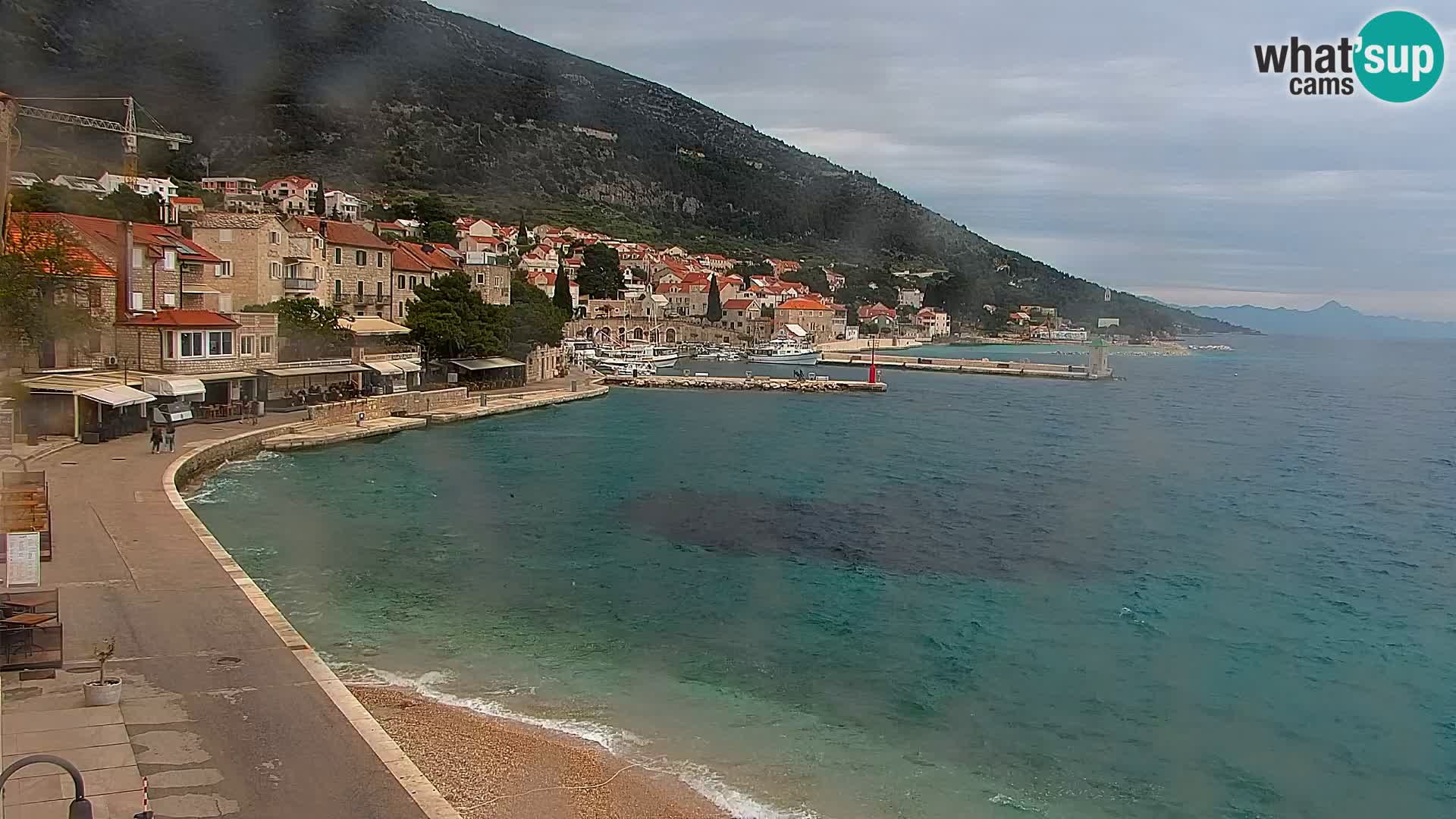 Webcam Bol Town Center & Marina – Live View from Bol, Brač