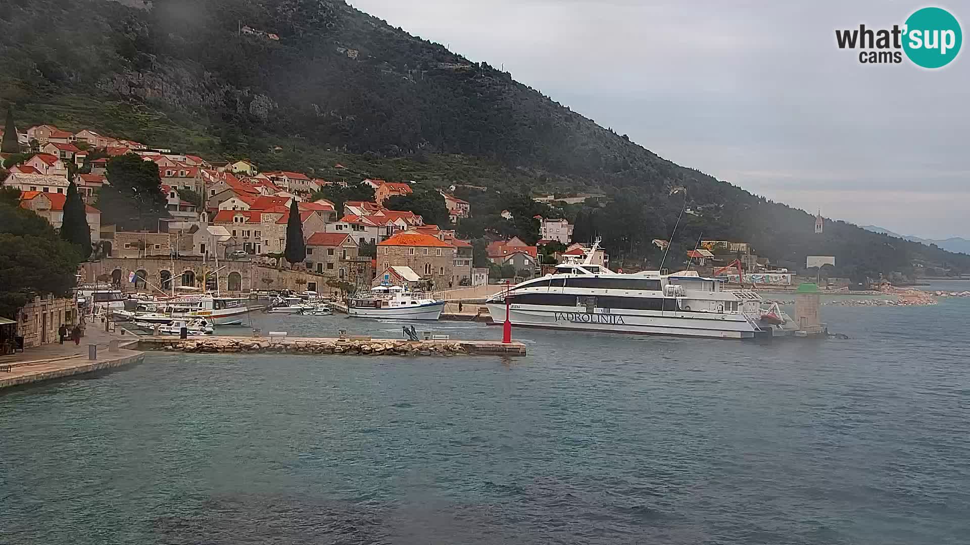 Webcam Bol Town Center & Marina – Live View from Bol, Brač