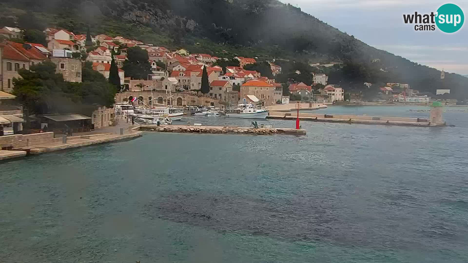 Webcam Bol Town Center & Marina – Live View from Bol, Brač