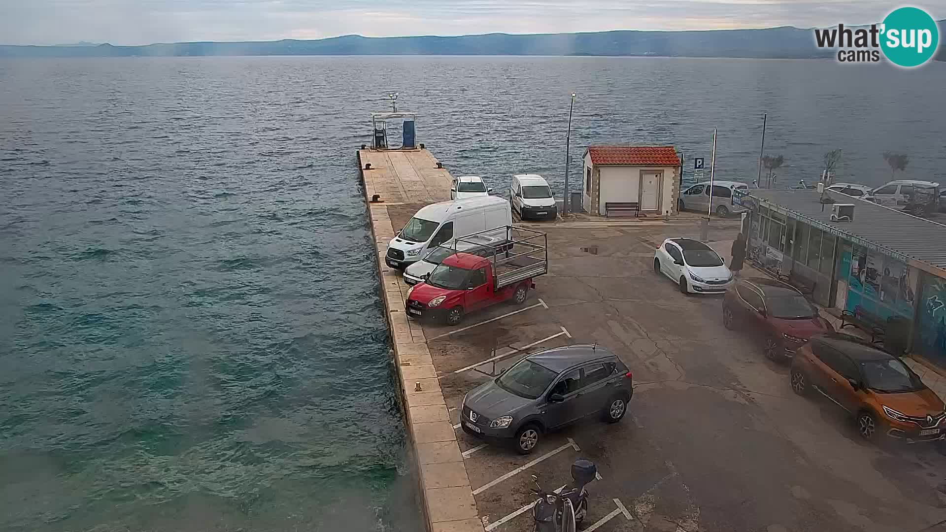 Webcam Bol Centre-Ville & Marina – Vue en direct depuis Bol, île de Brač