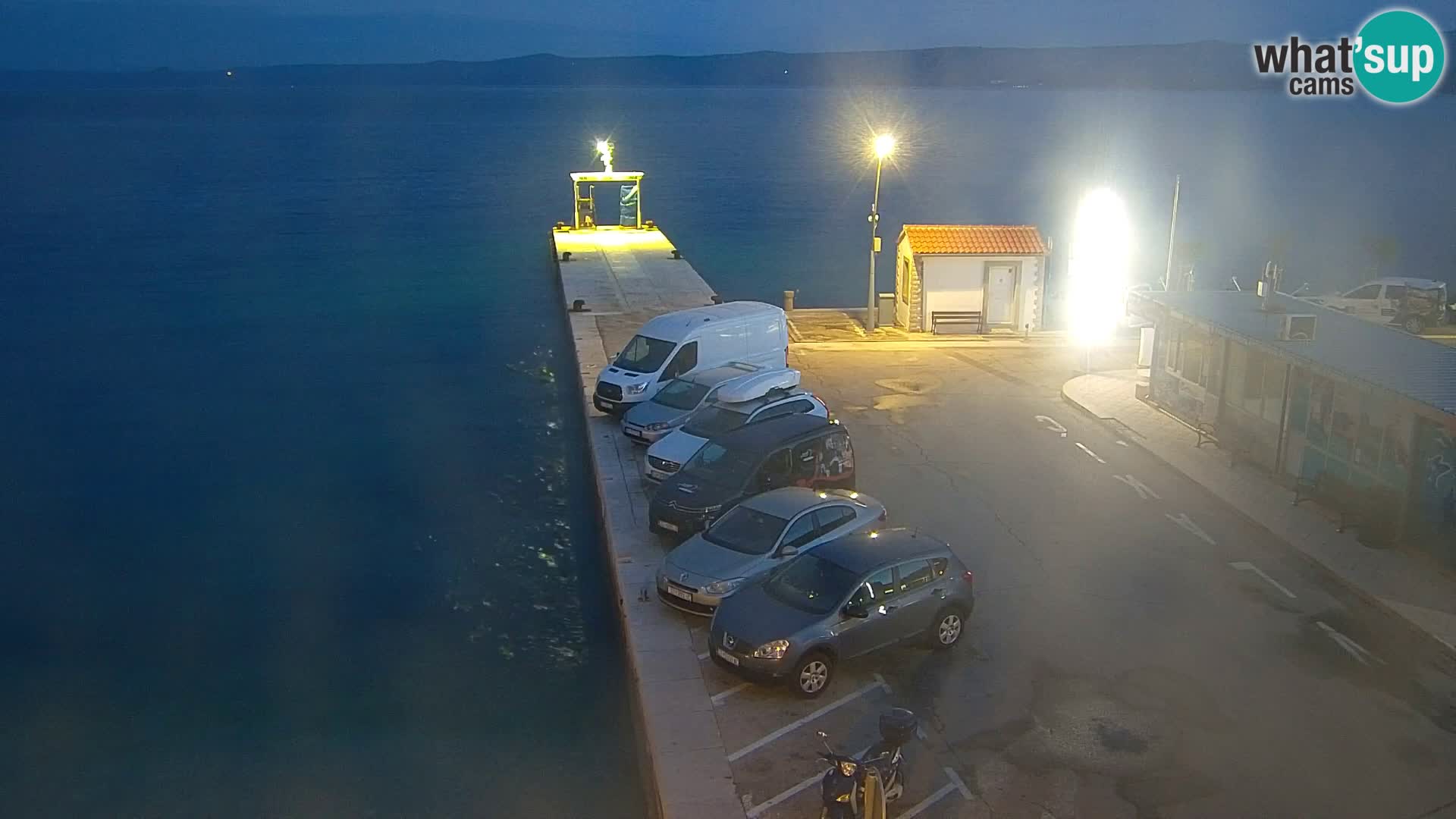 Webcam Bol Centre-Ville & Marina – Vue en direct depuis Bol, île de Brač