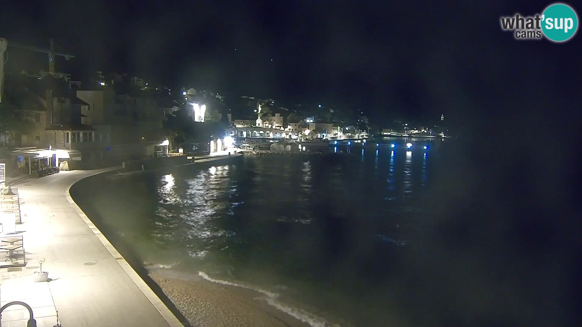 Webcam Bol Centre-Ville & Marina – Vue en direct depuis Bol, île de Brač