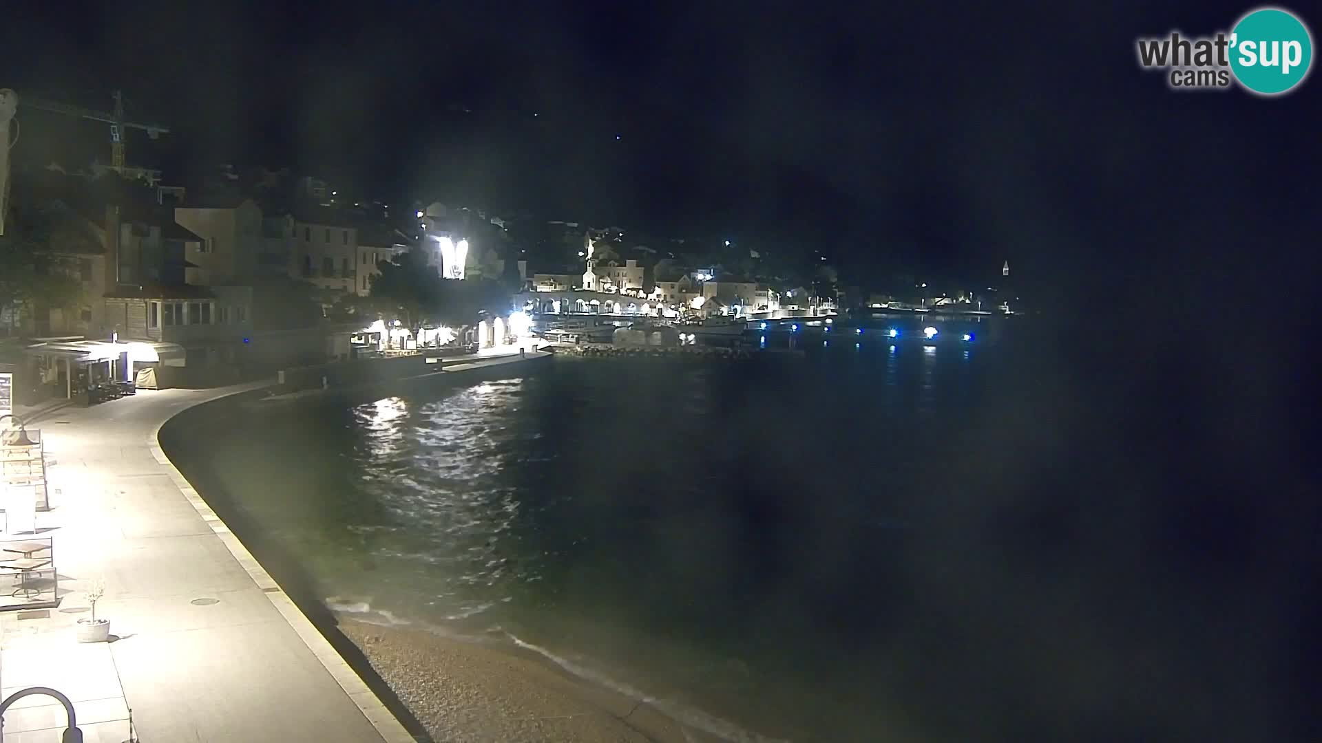 Webcam Bol Centre-Ville & Marina – Vue en direct depuis Bol, île de Brač