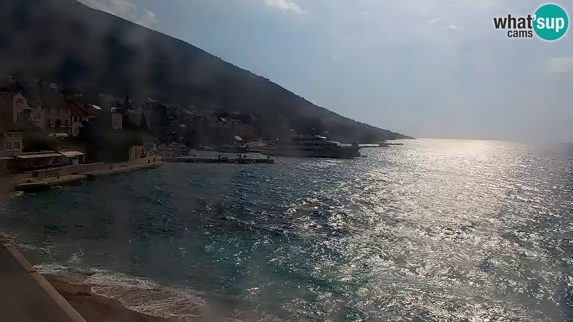 Webcam Bol Centre-Ville & Marina – Vue en direct depuis Bol, île de Brač
