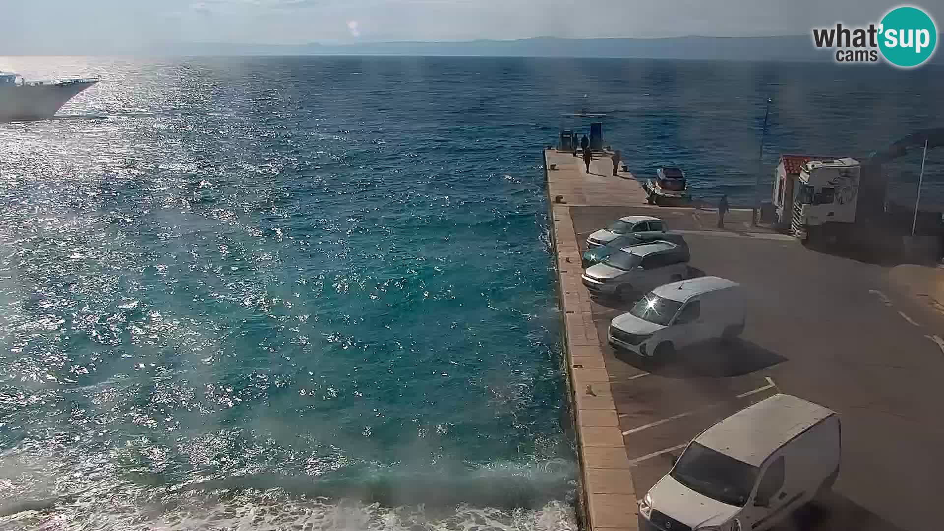 Webcam Bol Hafen & Ortszentrum – Liveblick aus Bol auf der Insel Brač