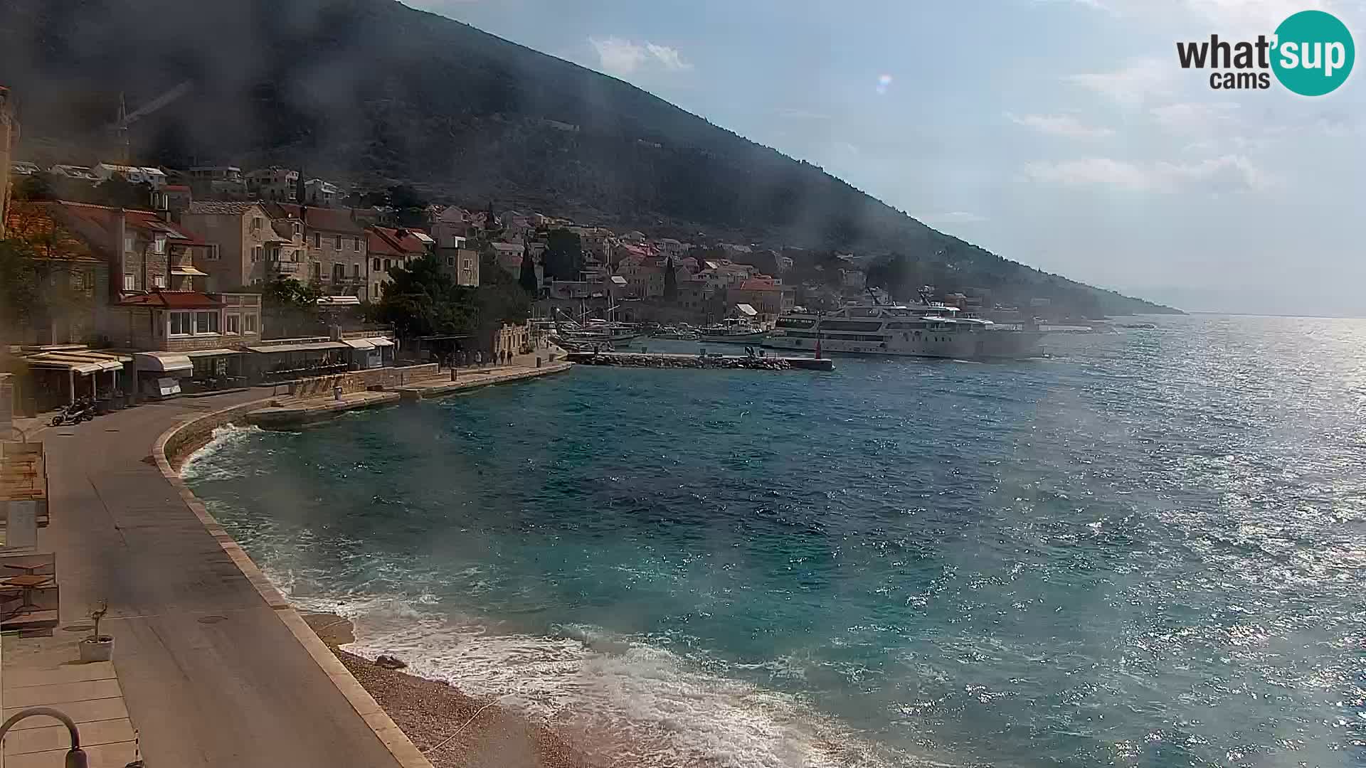 Webcam Bol Town Center & Marina – Live View from Bol, Brač