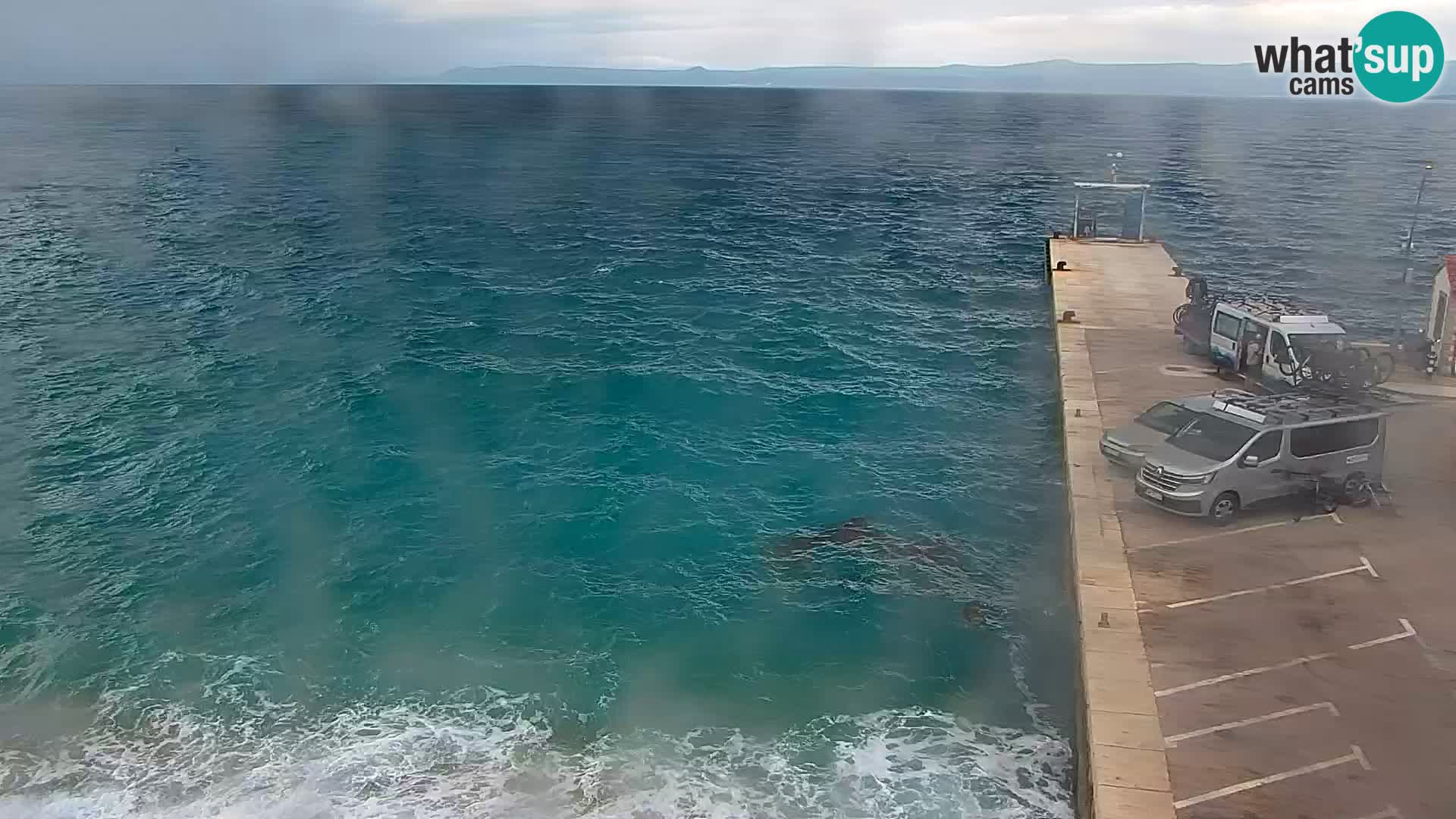 Webcam Bol Centre-Ville & Marina – Vue en direct depuis Bol, île de Brač