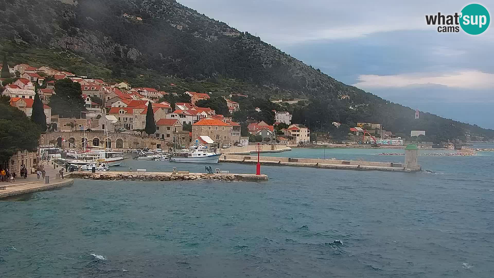 Webcam Bol Town Center & Marina – Live View from Bol, Brač