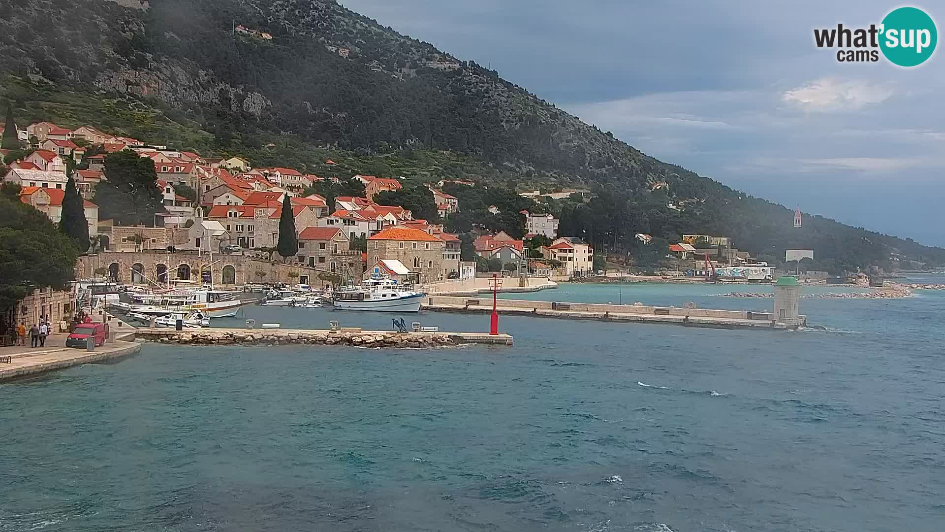 Webcam Bol Town Center & Marina – Live View from Bol, Brač