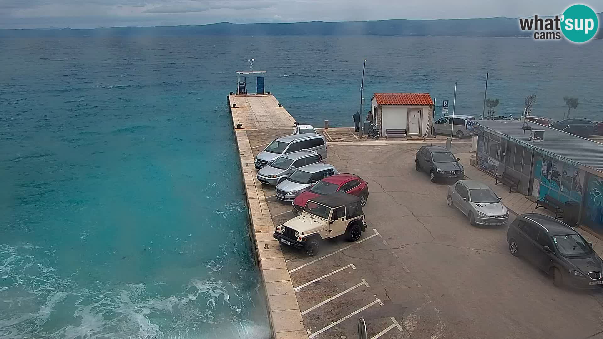 Webcam Bol Hafen & Ortszentrum – Liveblick aus Bol auf der Insel Brač