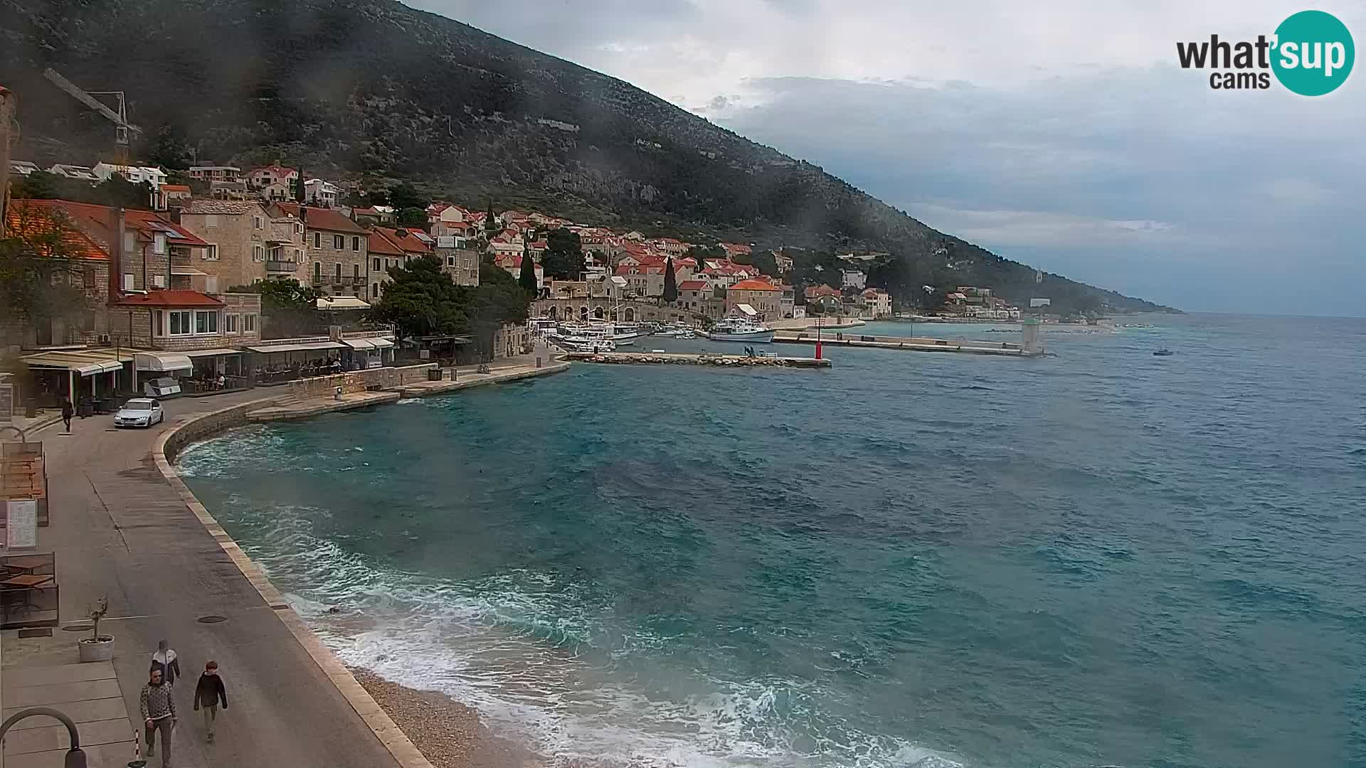 Webcam Bol Town Center & Marina – Live View from Bol, Brač